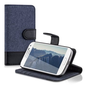 kwmobile Handyhülle Wallet Case für Samsung Galaxy S4 Mini, Hülle mit Ständer - Handyhülle Kartenfächer