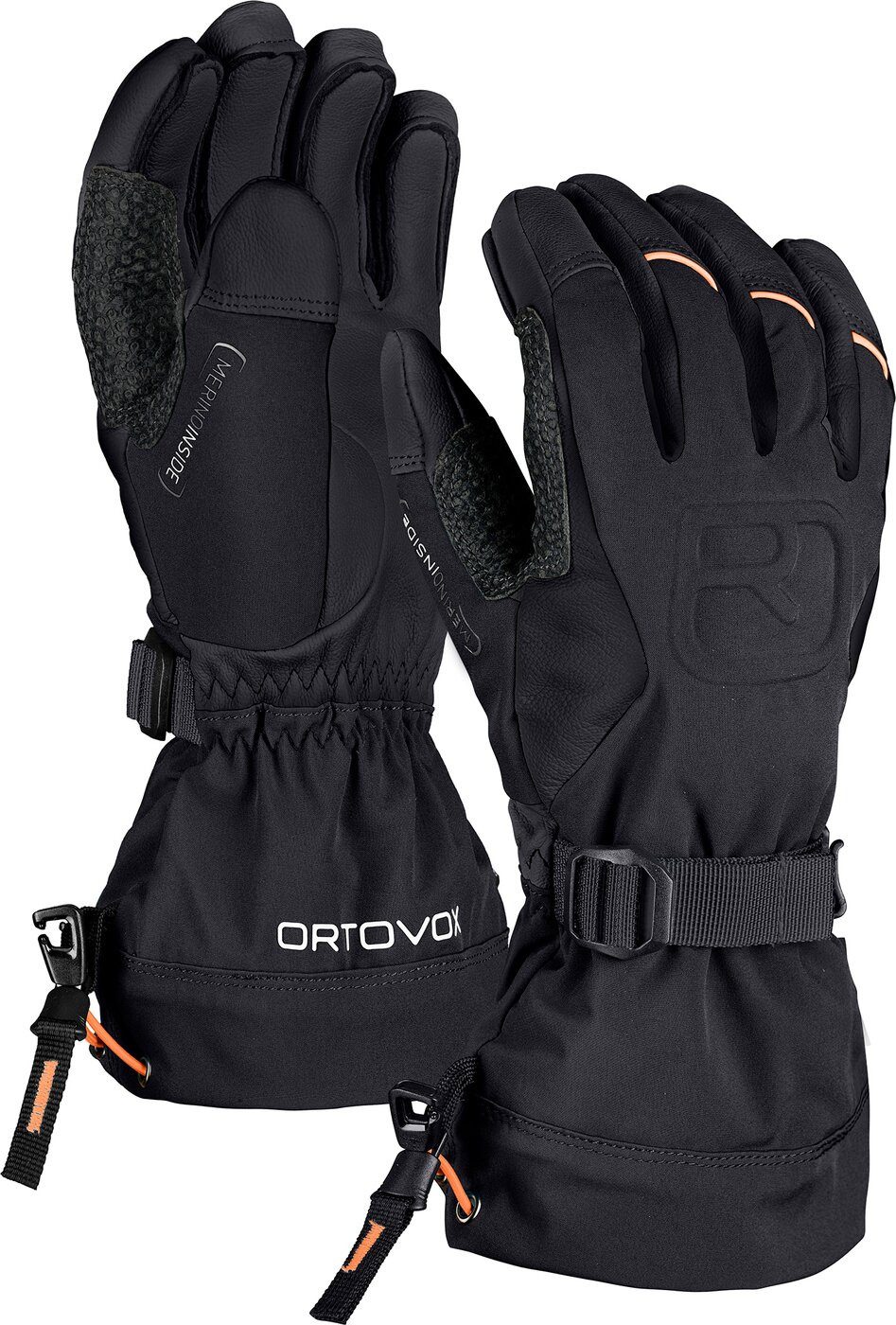 Ortovox Baumwollhandschuhe MERINO FREERIDE GLOVE M black raven