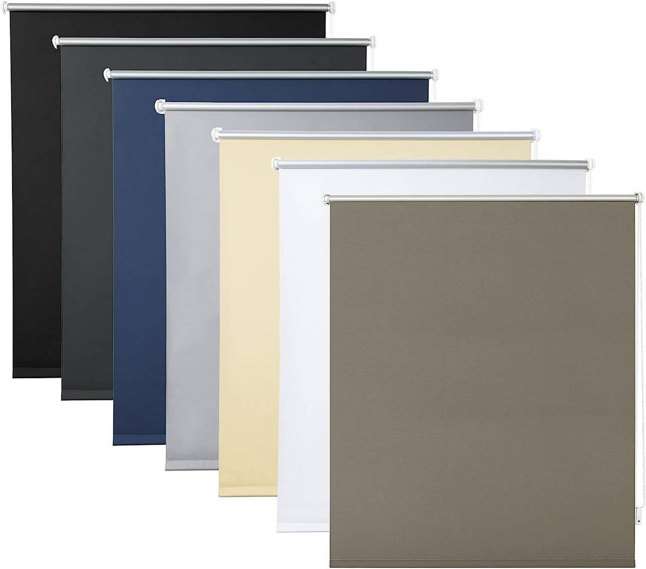 Verdunklungsrollo, Woltu, verdunkelnd, ohne Bohren easyfix günstig online kaufen