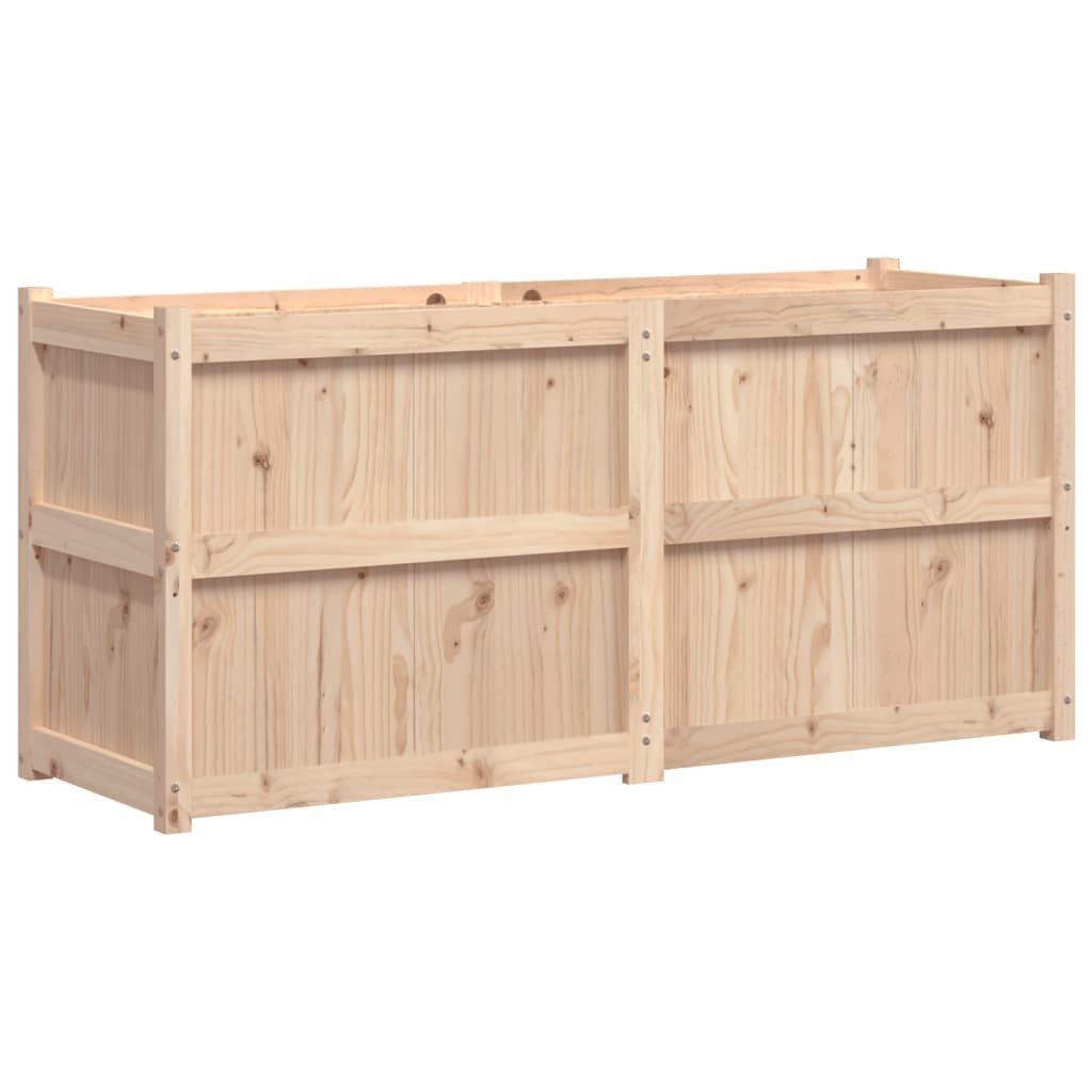 vidaXL Blumentopf Плантатор 150x50x70 cm Massivholz Kiefer (1 St)