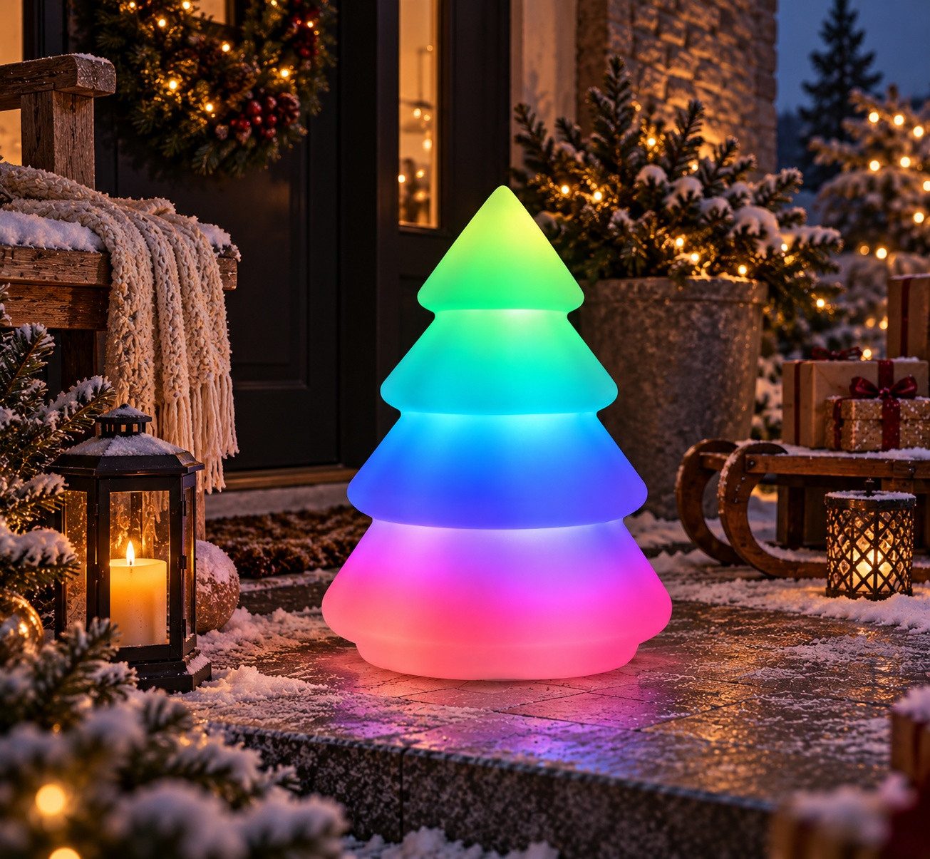 MeLiTec LED Gartenleuchte