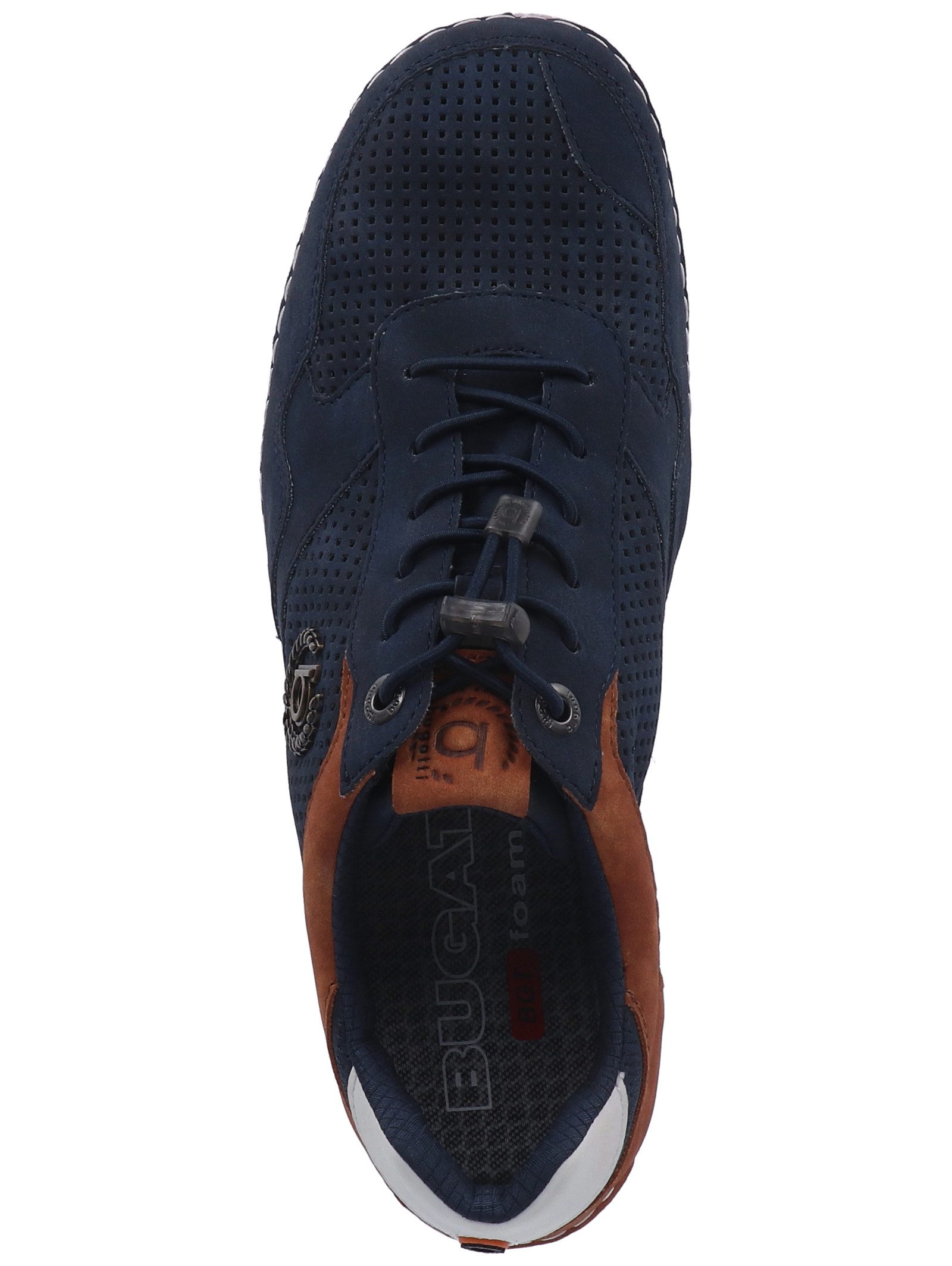 bugatti Sneaker Leder . Schnürschuh
