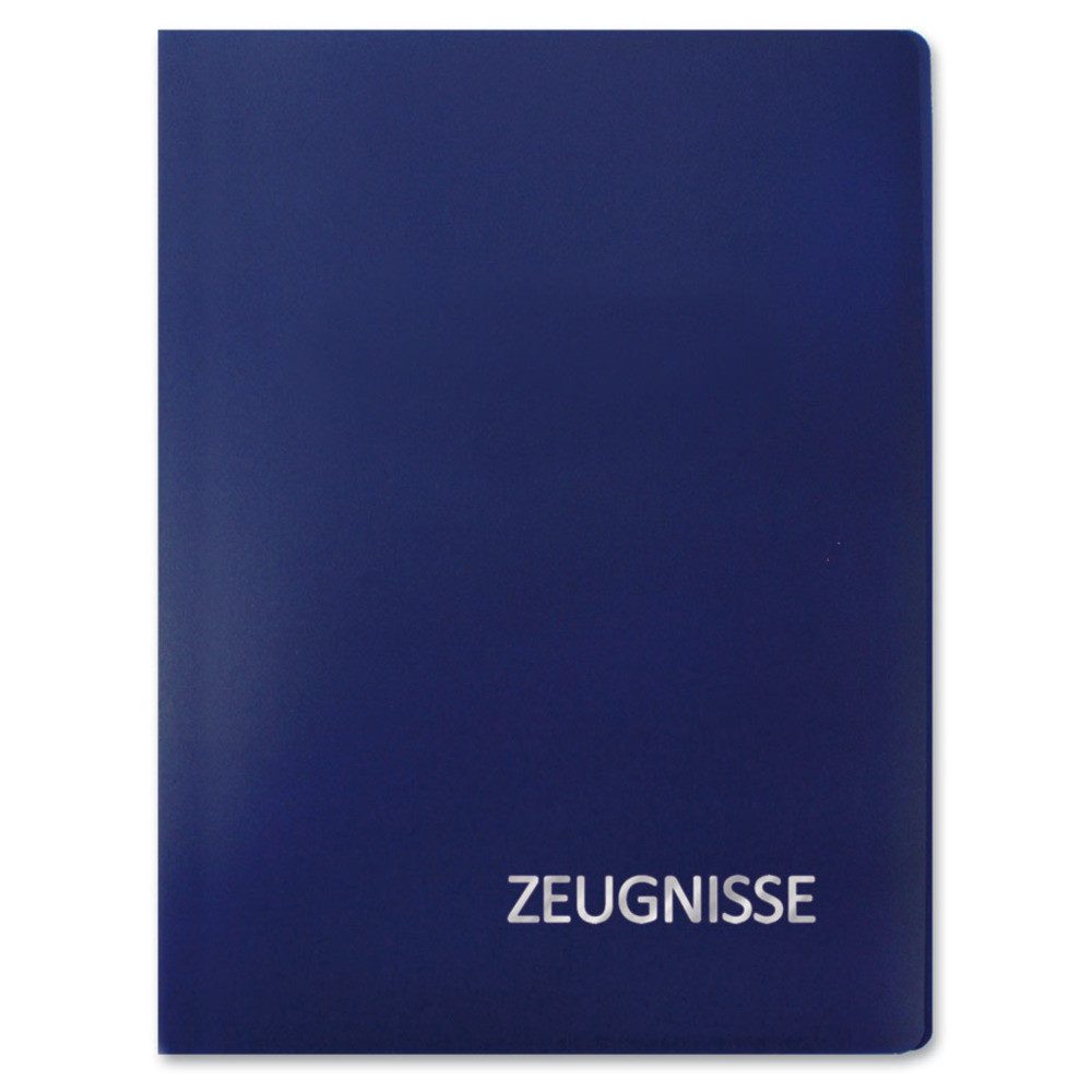 Roth Organisationsmappe Roth Zeugnismappe 20 Hüllen basic blau DIN A4