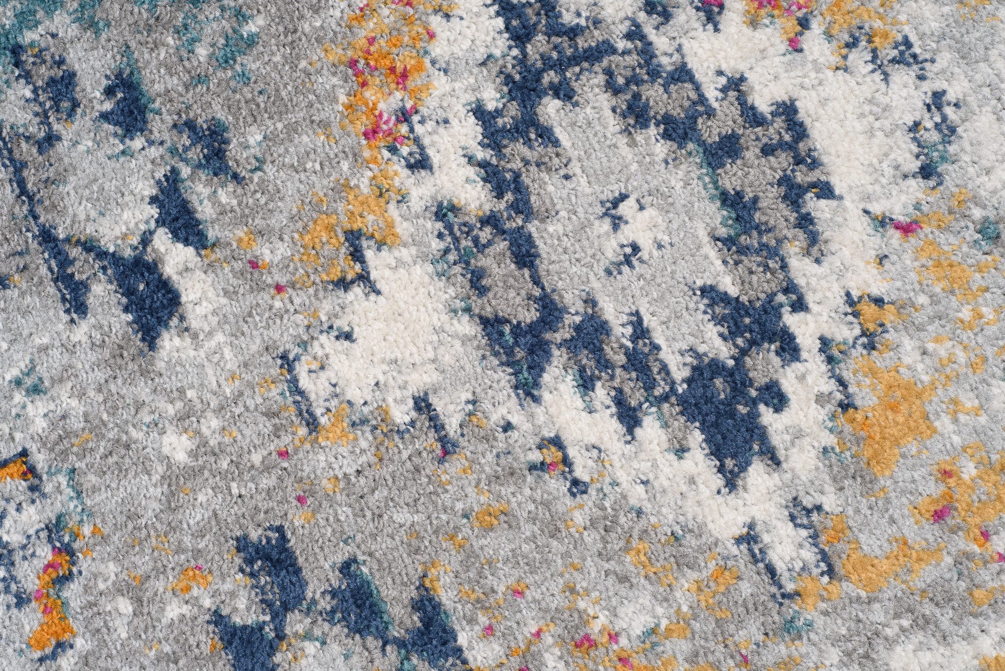 Tapiso Läufer LAZUR, rechteckig, Höhe: 8 mm, Meterware Kurzflor Flur Wohnzimmer Schlafzimmer Modern Meliert