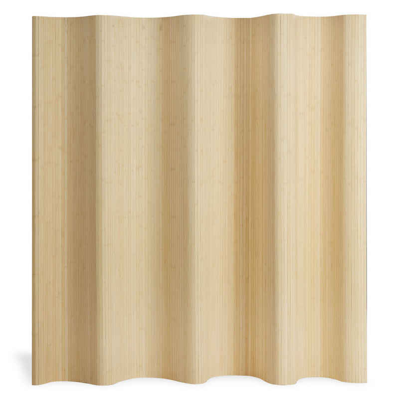Homestyle4u Paravent Raumteiler Trennwand Bambus Sichtschutz (1 St), (B/H): ca. 250 x 200 cm