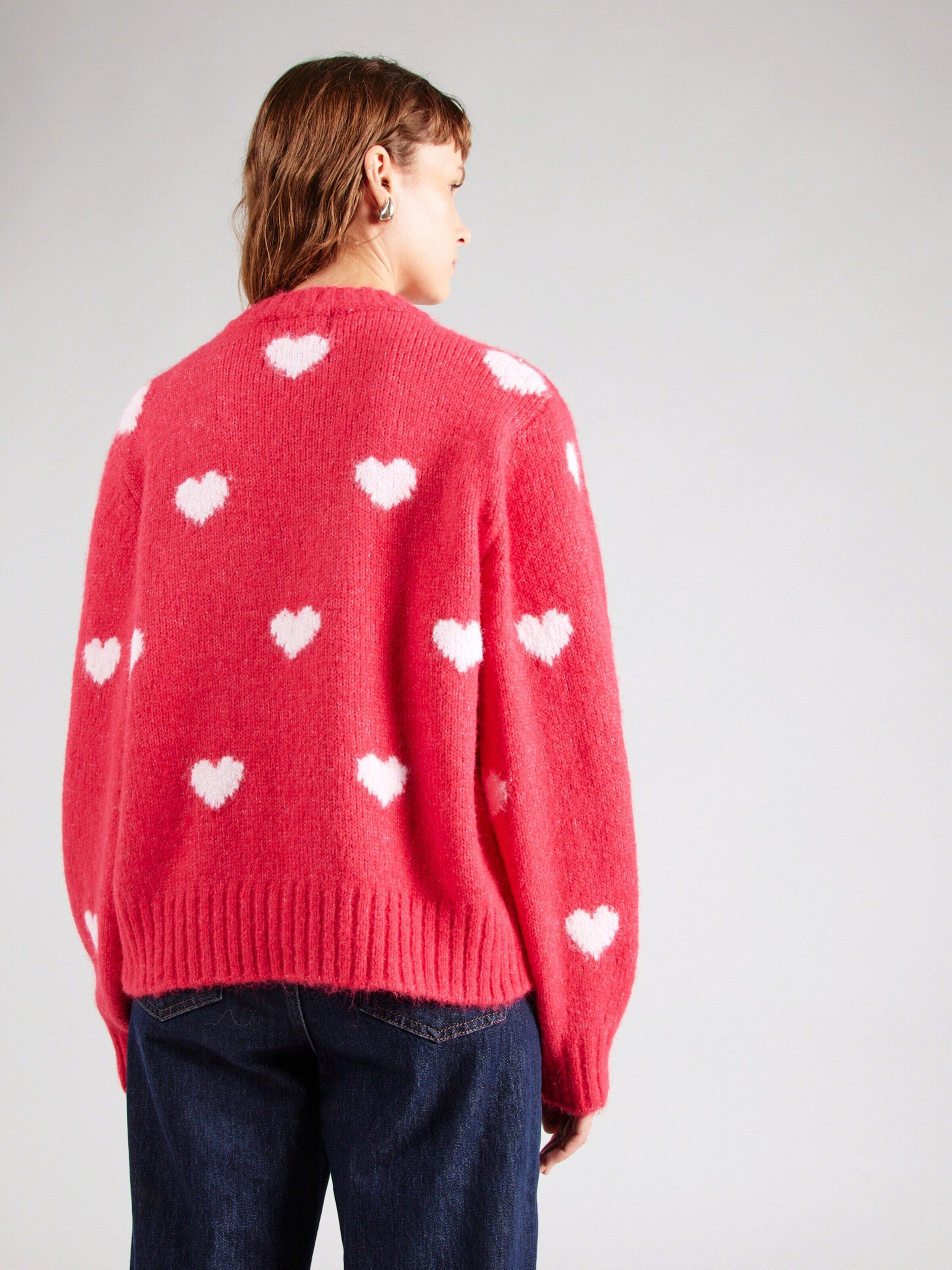 pieces Strickpullover PCRINA (1-tlg) Plain/ohne Details günstig online kaufen