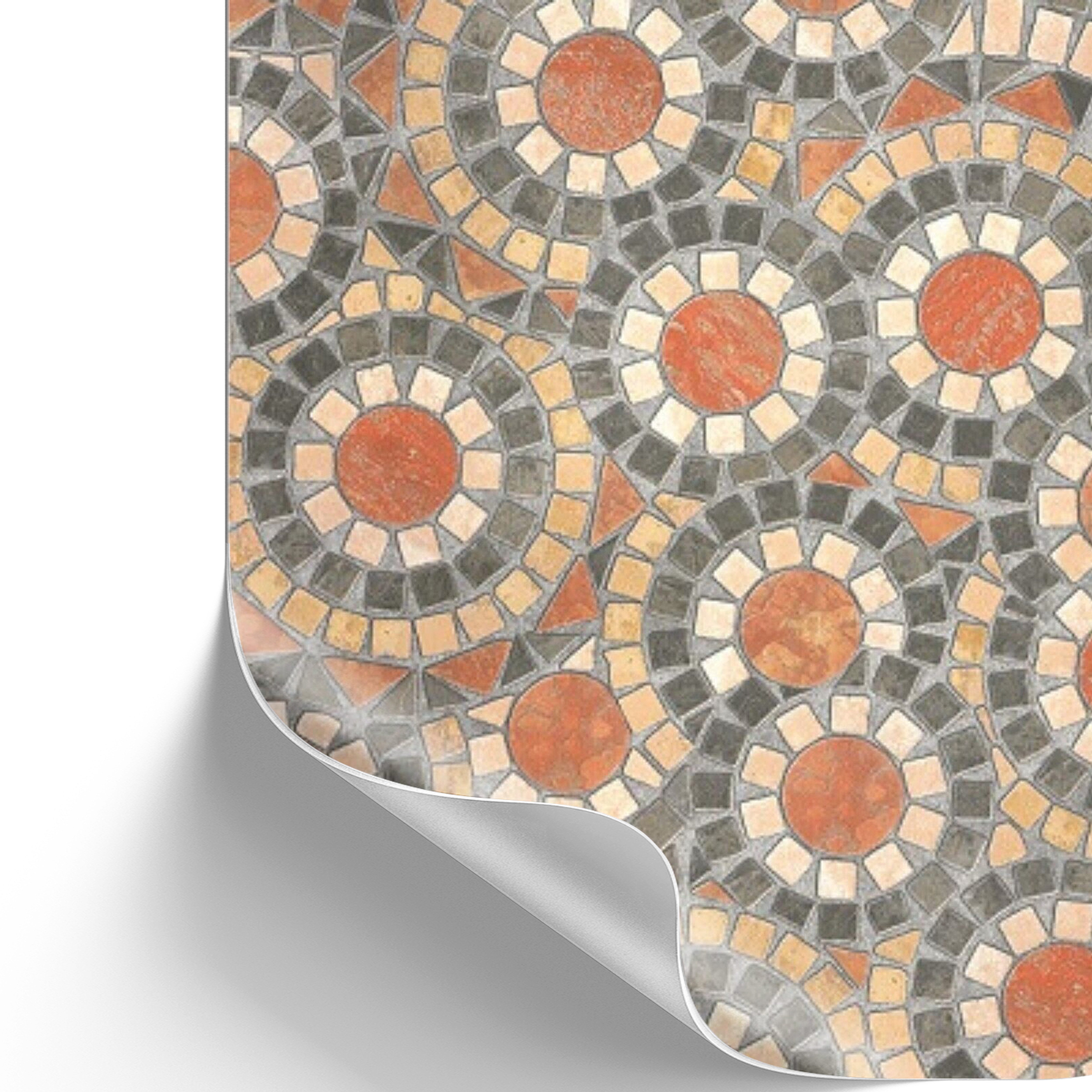 d-c-fix Möbelfolie Dekofolie selbstklebend Steinoptik Mosaik Klebefolie Möbel Deko, Mediterrane Designfolie - Zuschneidbar & rückstandslos entfernbar