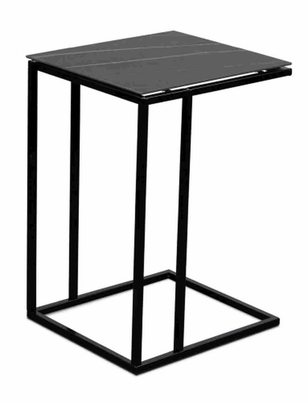 freiraum Beistelltisch Beistelltisch Jon, in schwarz - 38x62x43 (BxHxT)