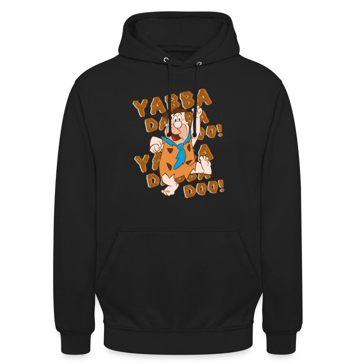 Spreadshirt The Flintstones Fred Feuerstein Yabba Dabba Doo Unisex Hoodie (1-tlg)