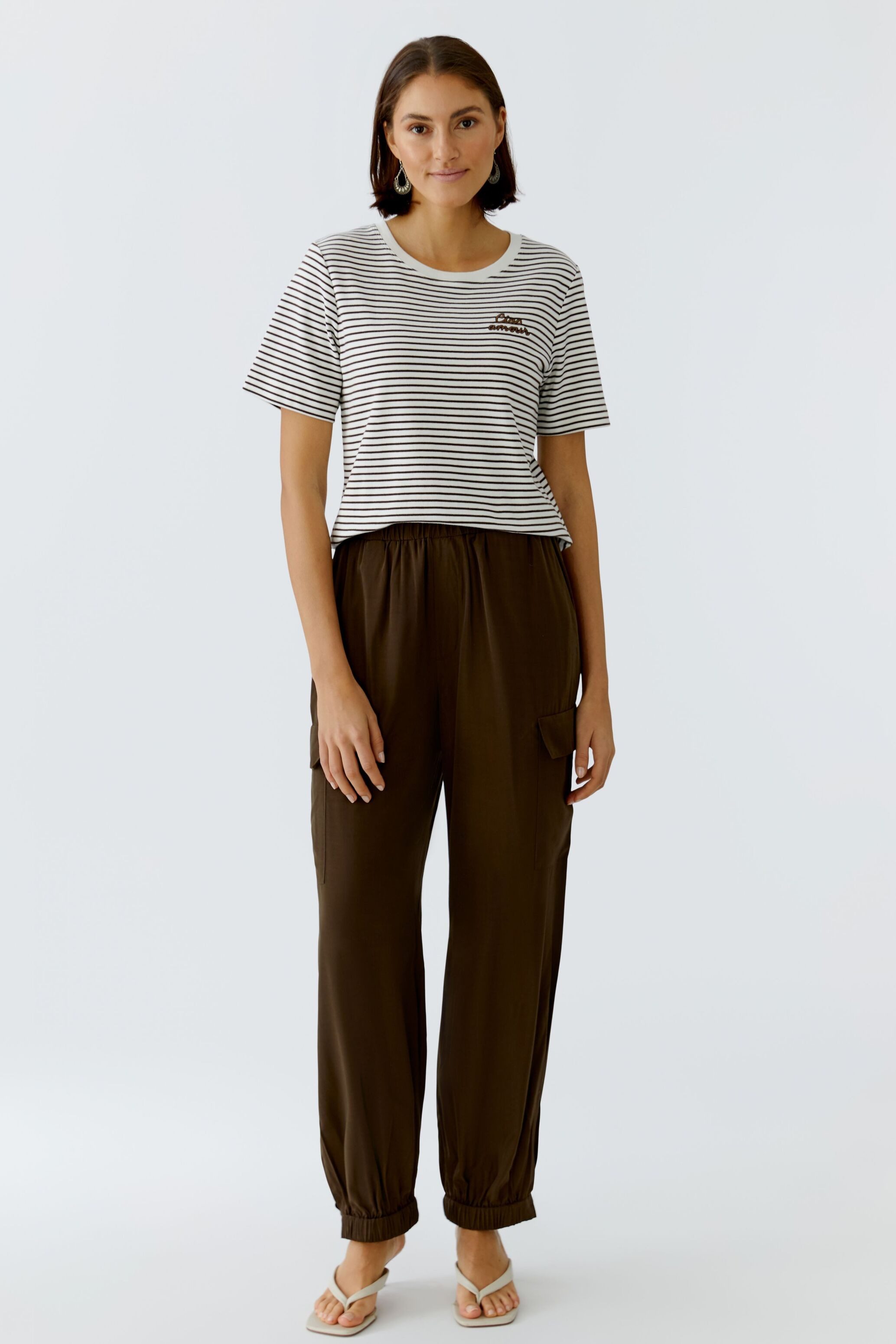 Oui Stoffhose