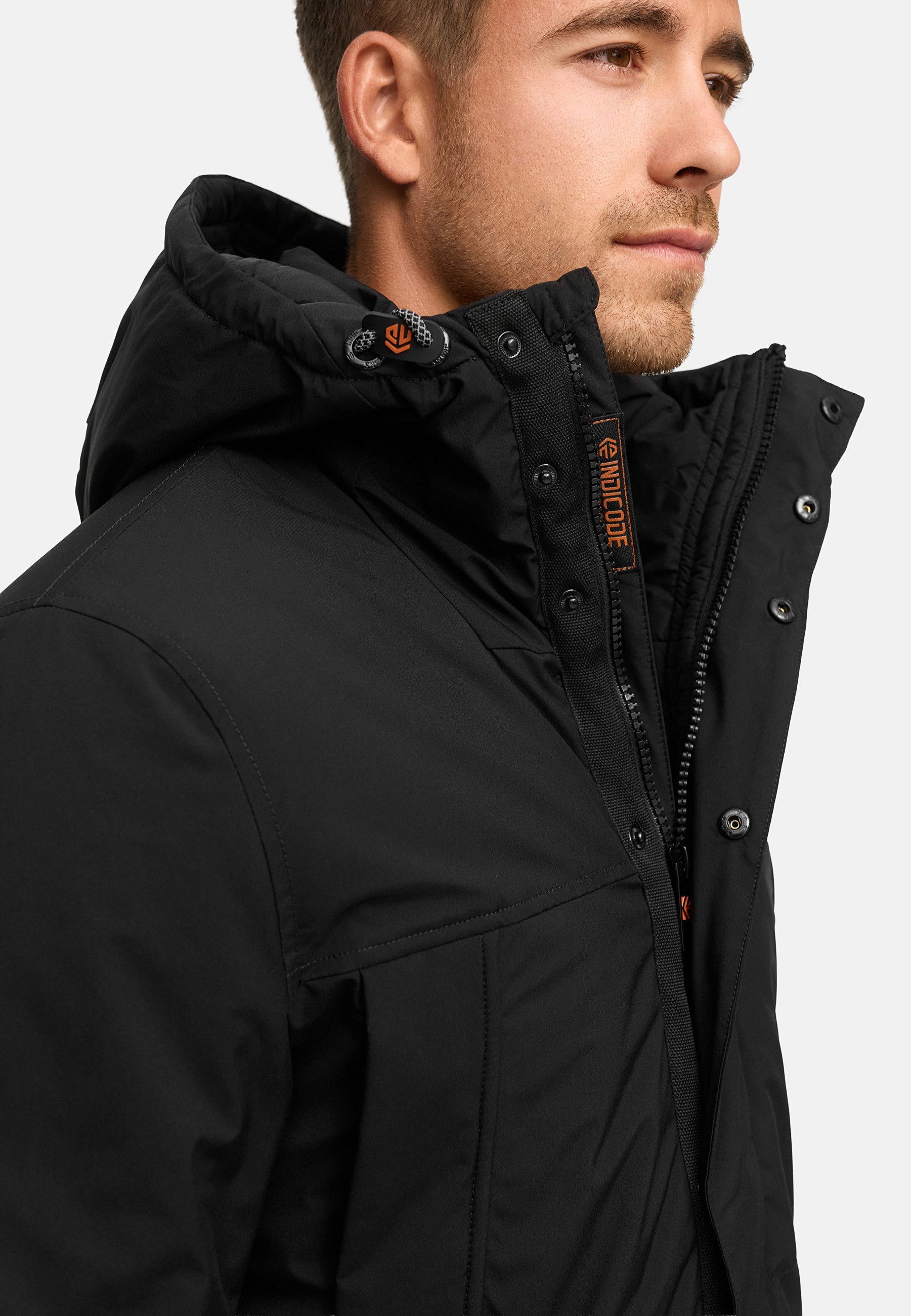 INDICODE Winterjacke Herren INBenyot Parka Winter Herrenjacke Warme Herren-Winterjacke – Bild 4 von 5