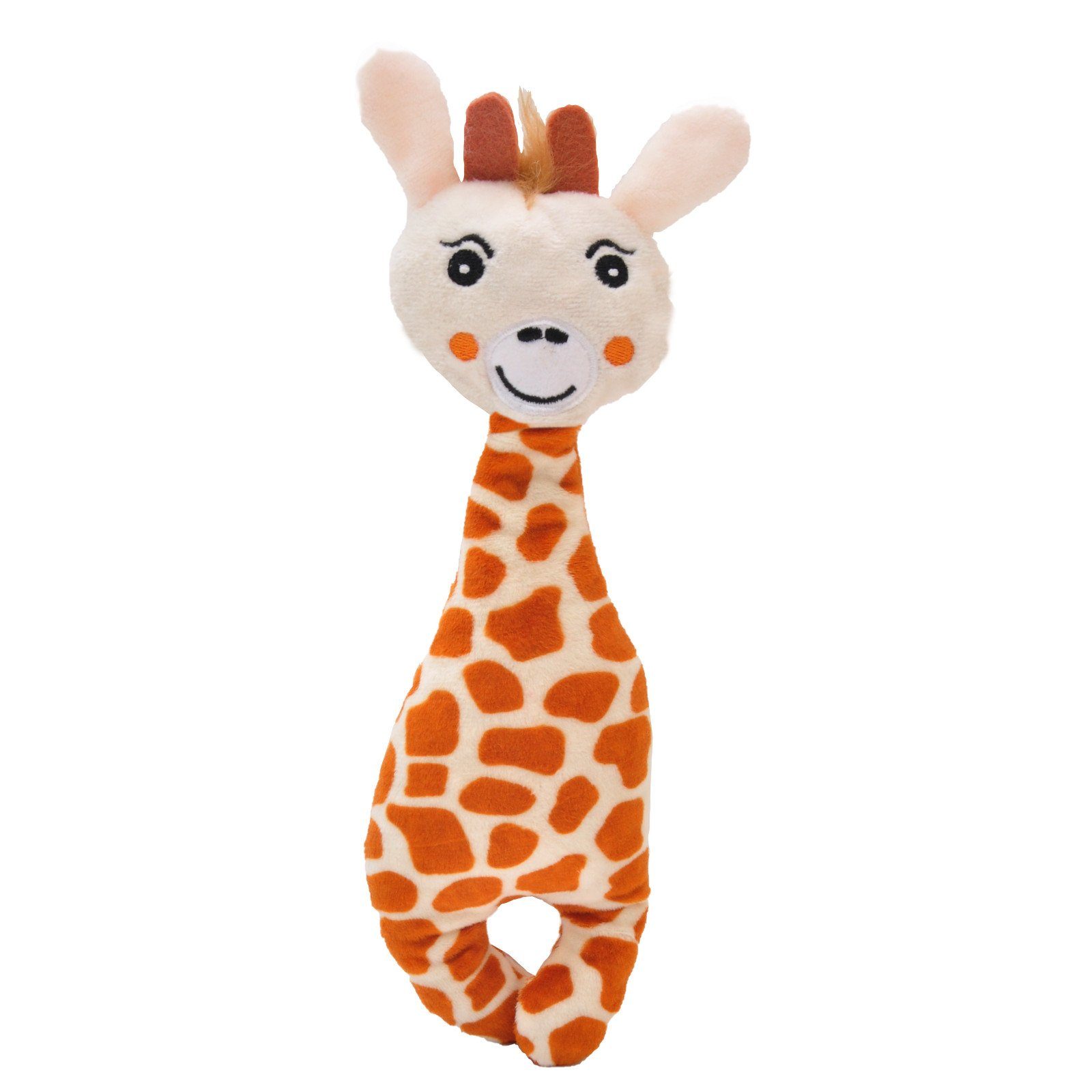 Aumüller Raschelkissen Katzenspielkissen mit Baldrian, Giraffe Gina