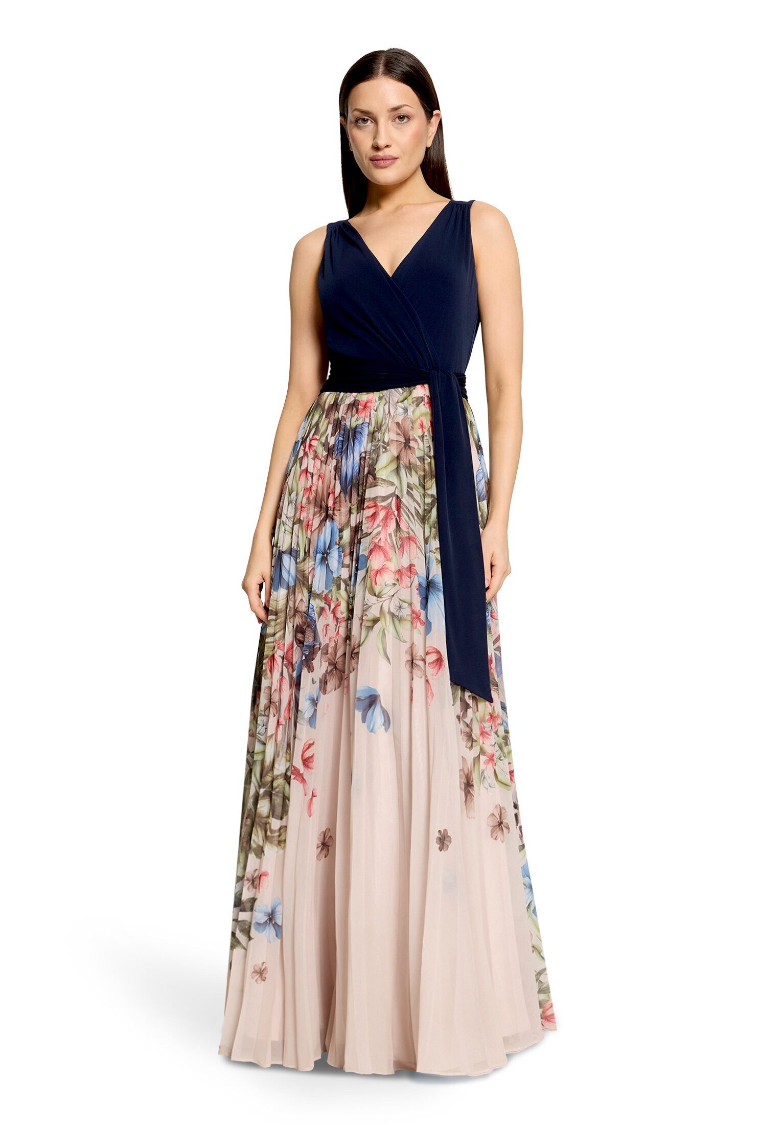 Vera Mont Abendkleid Damen mit Plissee