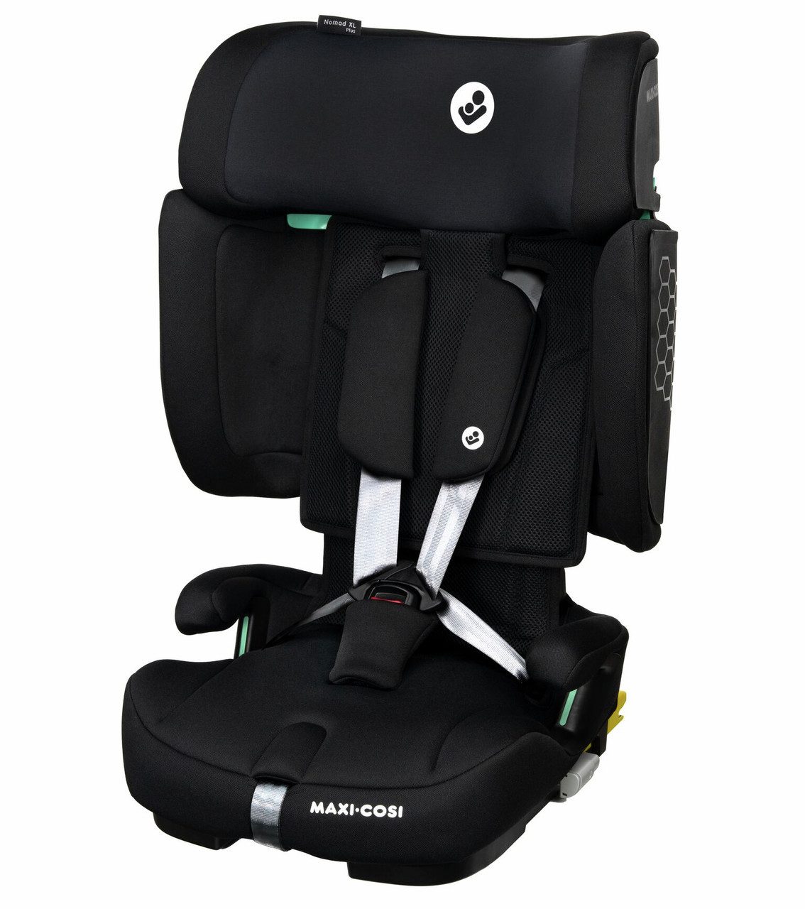 Maxi-Cosi Autokindersitz MC NOMAD XL PLUS AUTHENTIC BLACK, ab: 15 Monate, bis: 12 Jahre, Kompakt zusammenklappbar Langlebige Nutzung Geeignet für 3 Sitze in…