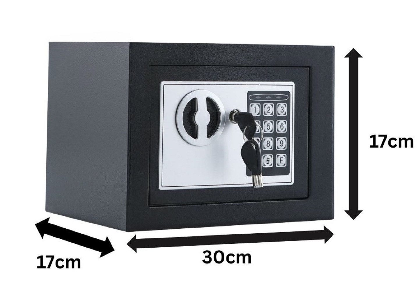 Rungassi Wandtresor Stark`s LED Elektronischer Safe Tresor Geldschrank Wandtresor – Bild 4 von 5
