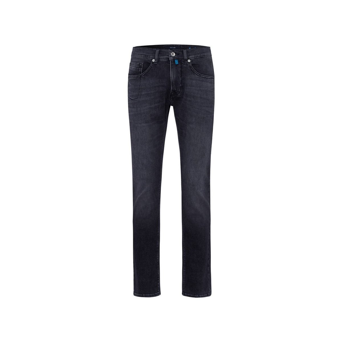 schwarz (1-tlg) Pierre 5-Pocket-Jeans Cardin