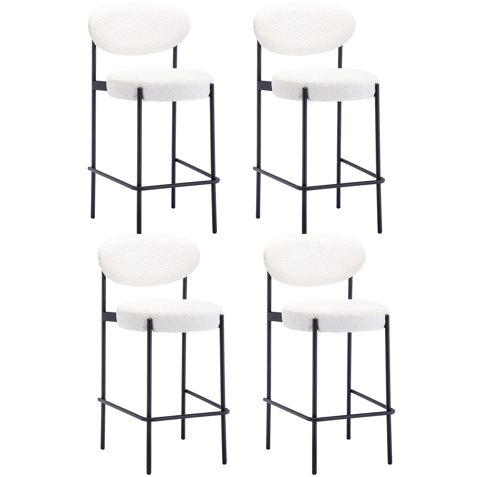 WAHSON OFFICE CHAIRS Barhocker 2er Set, günstig online kaufen