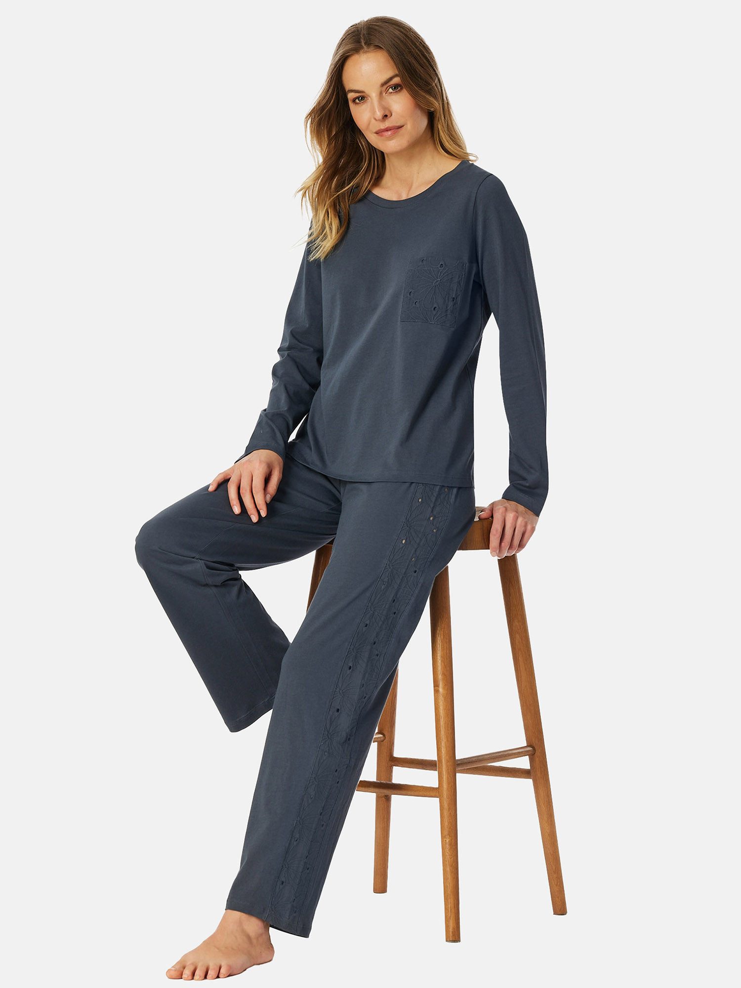 Schiesser Pyjama Casual Nightwear (2 tlg) günstig online kaufen