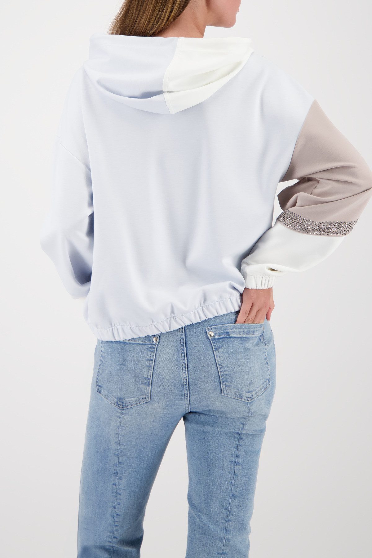 Monari Kapuzensweatshirt Sweatshirt Colorblock Regular fit mit Kapuze günstig online kaufen
