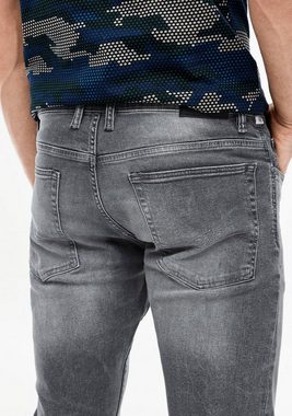 QS 5-Pocket-Jeans mit leichten Abriebeffekten