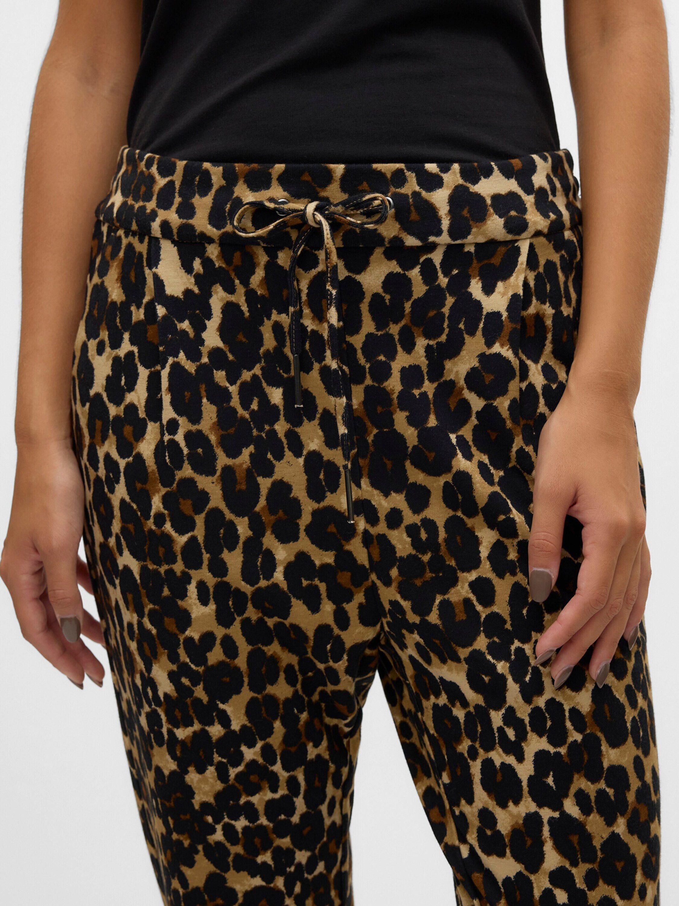 Vero Moda Bundfaltenhose VMEVA (1-tlg) Drapiert/gerafft