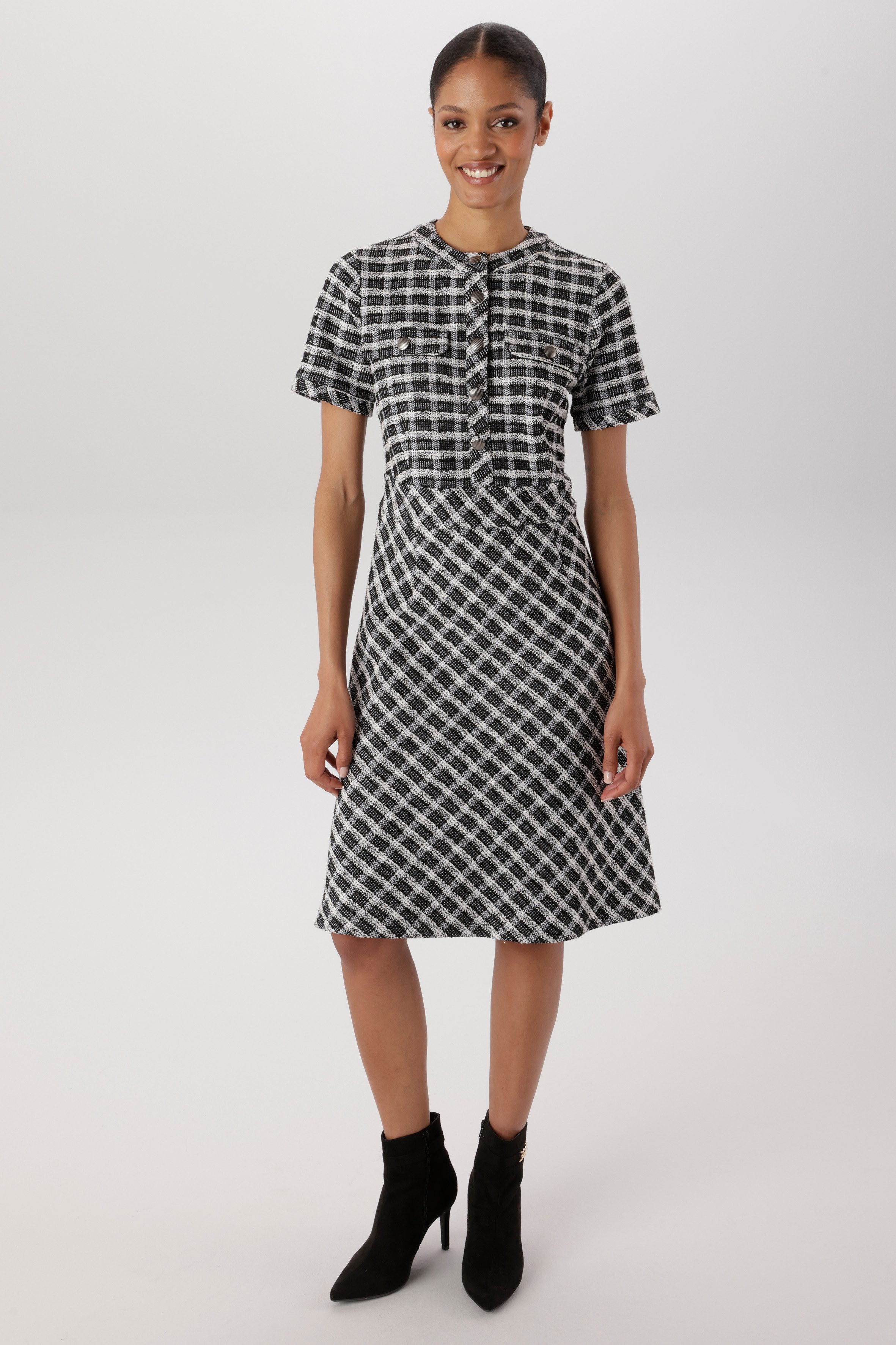 Aniston SELECTED Etuikleid aus Bouclé-Jacquard-Qualität - NEUE KOLLEKTION