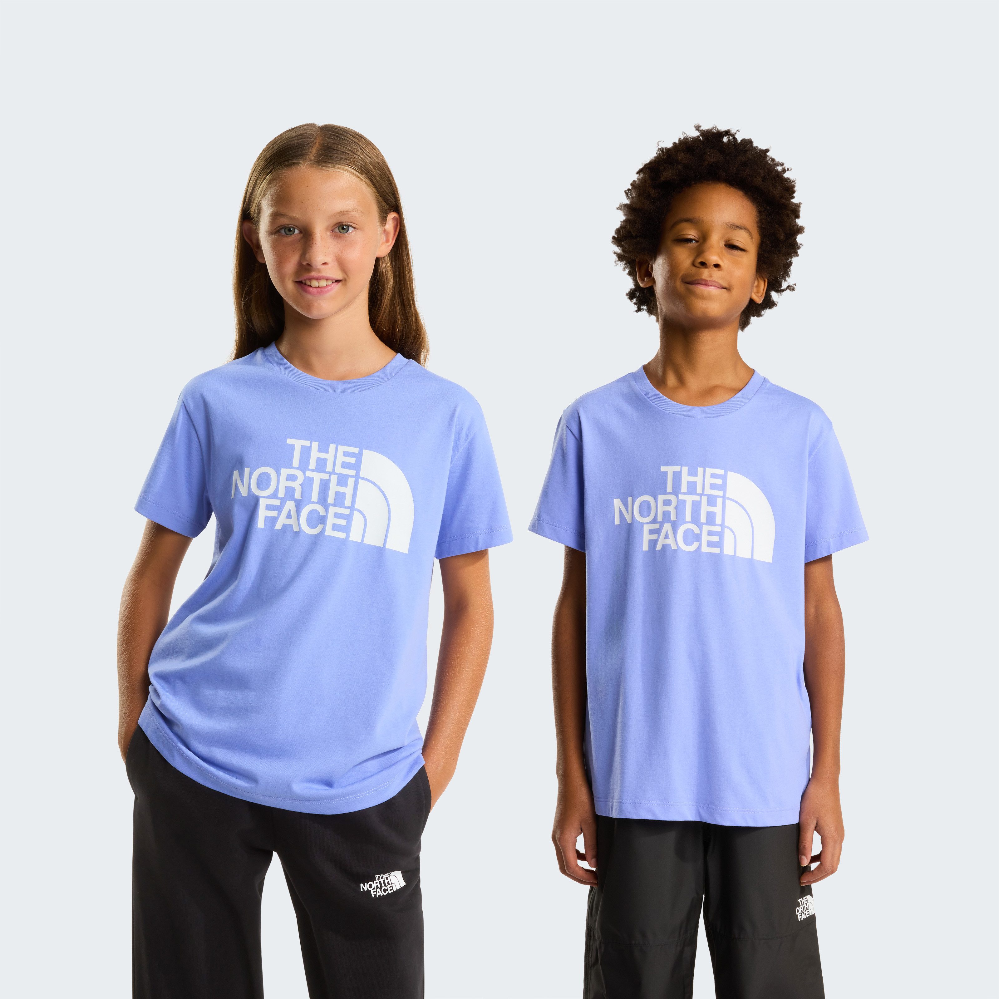 The North Face T-Shirt TEEN EASY REGULAR SS TEE für Jugendliche, sportlicher Stil, Kurzarm, Rundhalsausschnitt