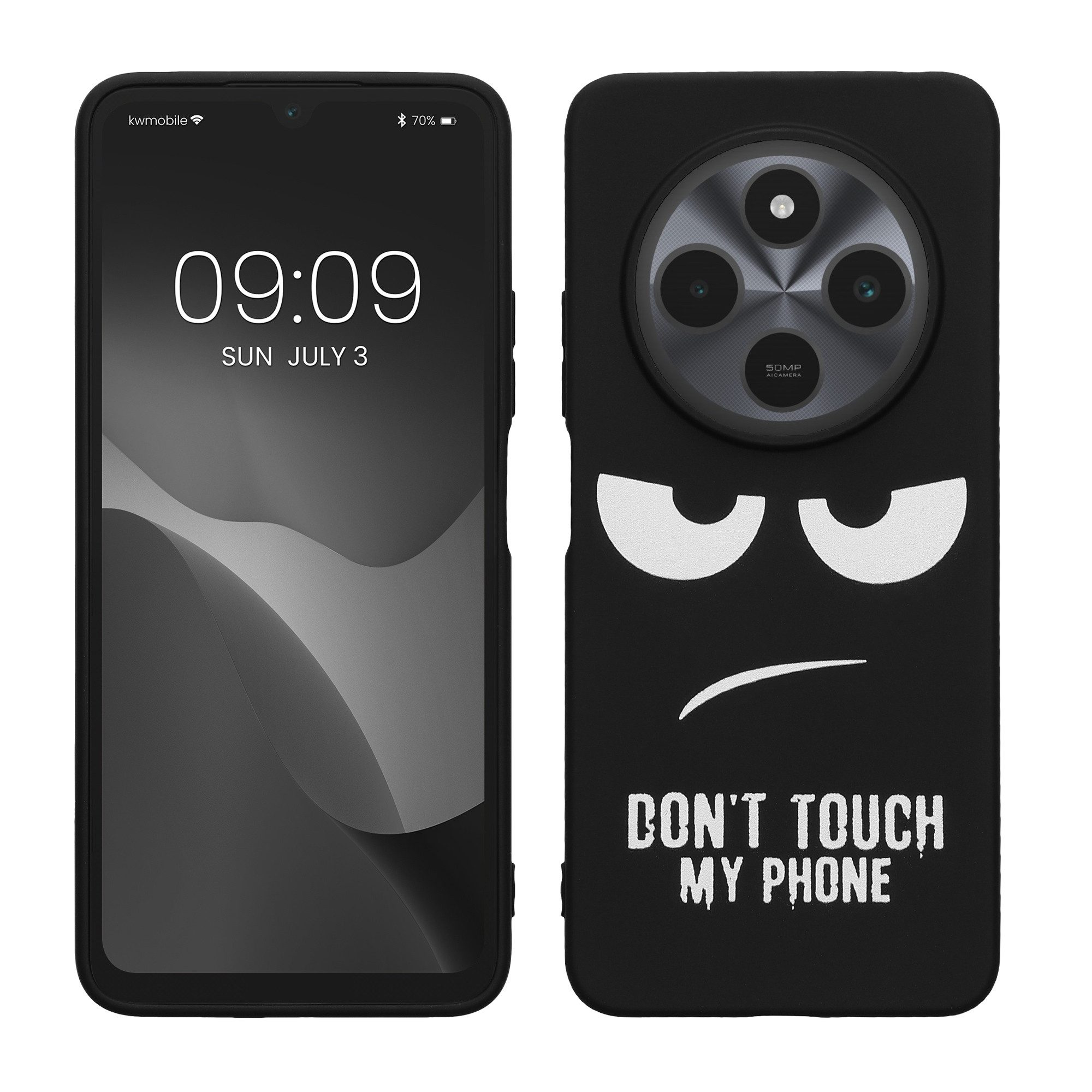 kwmobile Handyhülle Hülle für Xiaomi Redmi 14C / Poco C75, Handyhülle Silikon Case