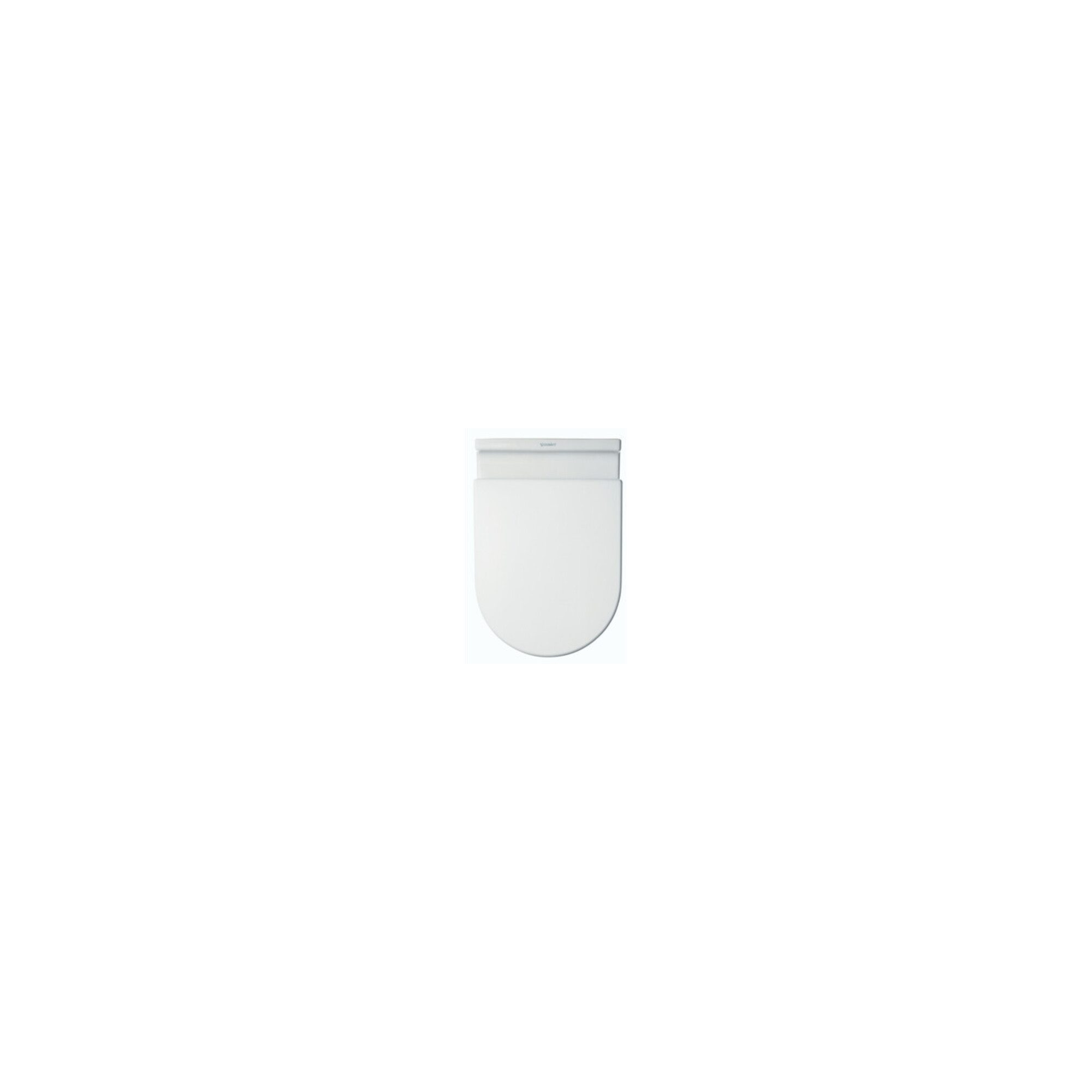 Duravit WC-Sitz Duravit WC-Sitz Starck 3 o. Absenkaut., Scharn. Edelstahl, weiß