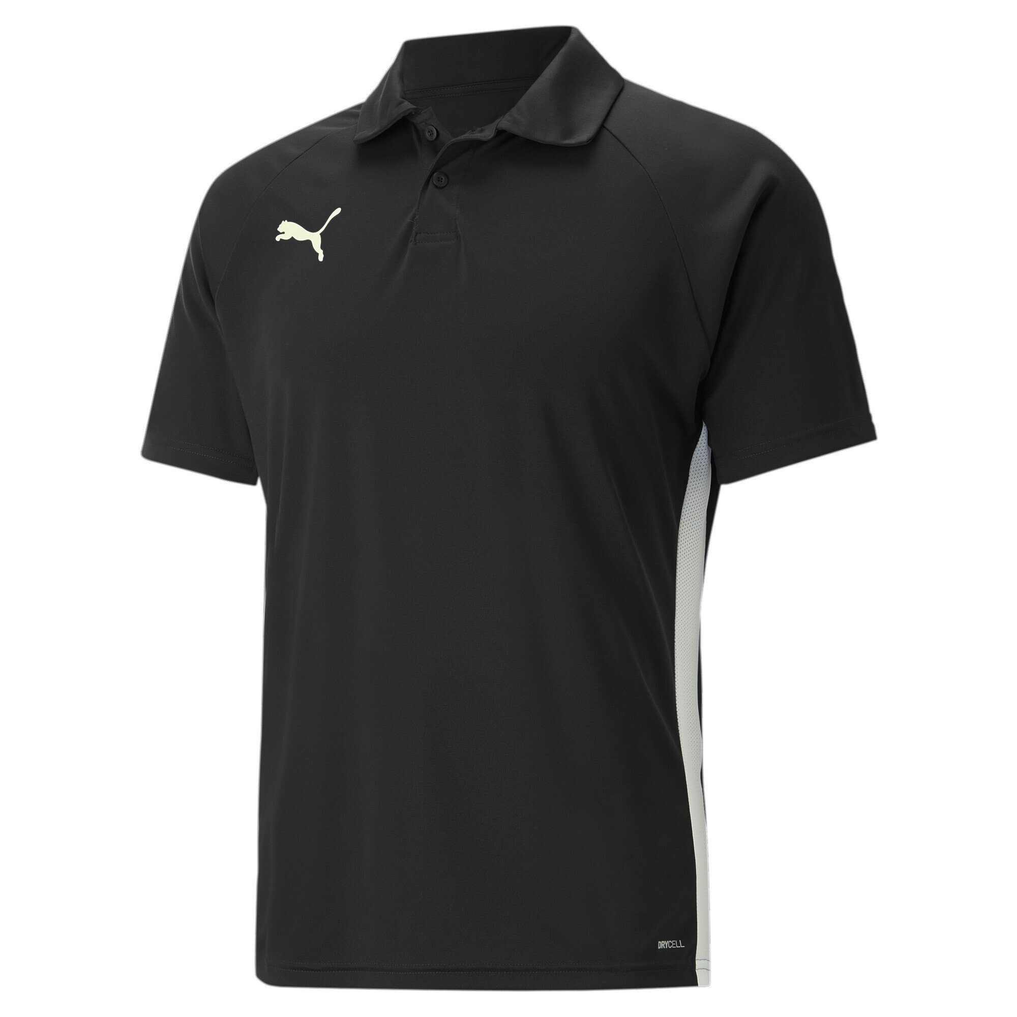 PUMA Poloshirt teamLIGA Poloshirt Herren Black