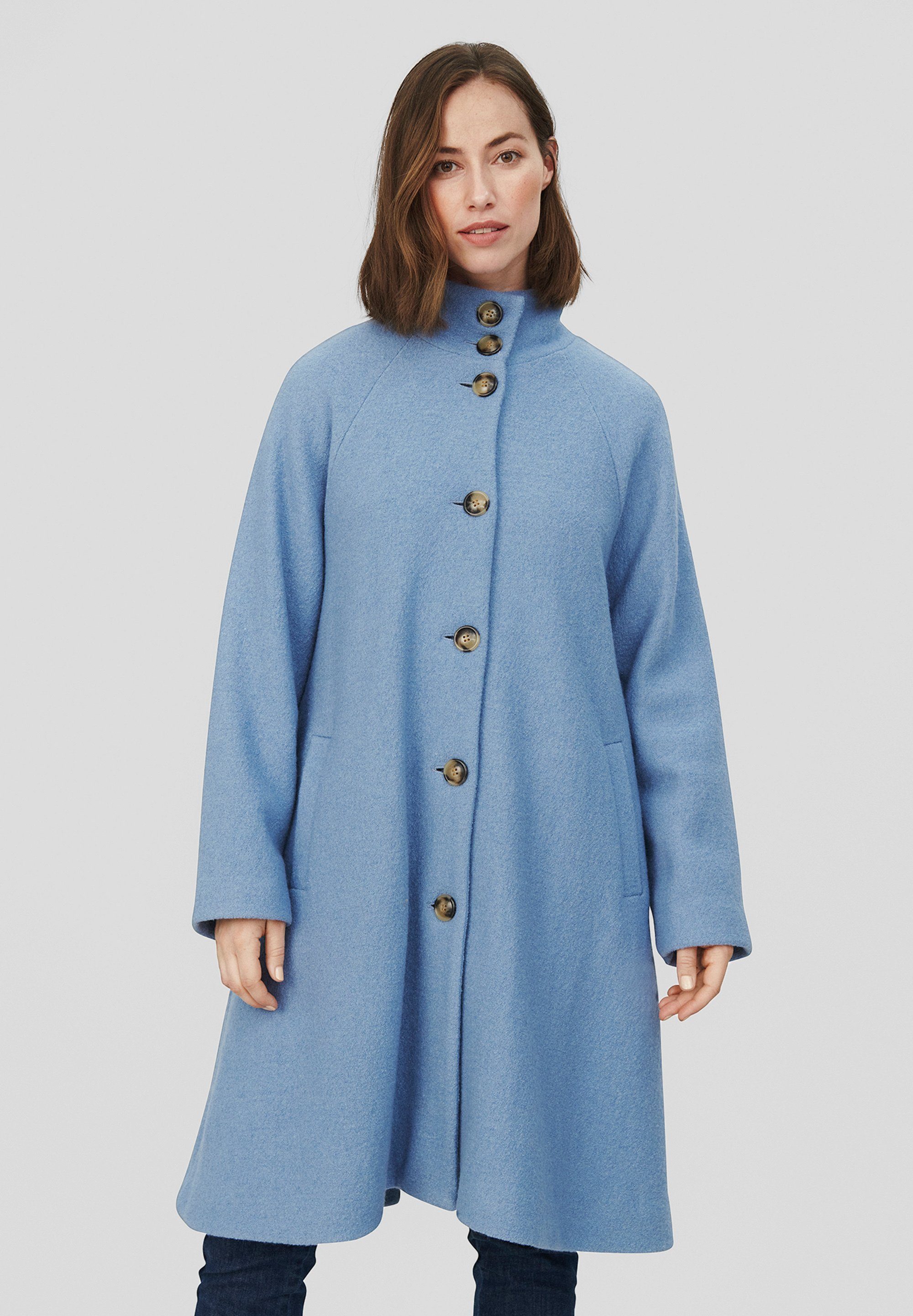 Blaue Wollmäntel für Damen online kaufen | OTTO