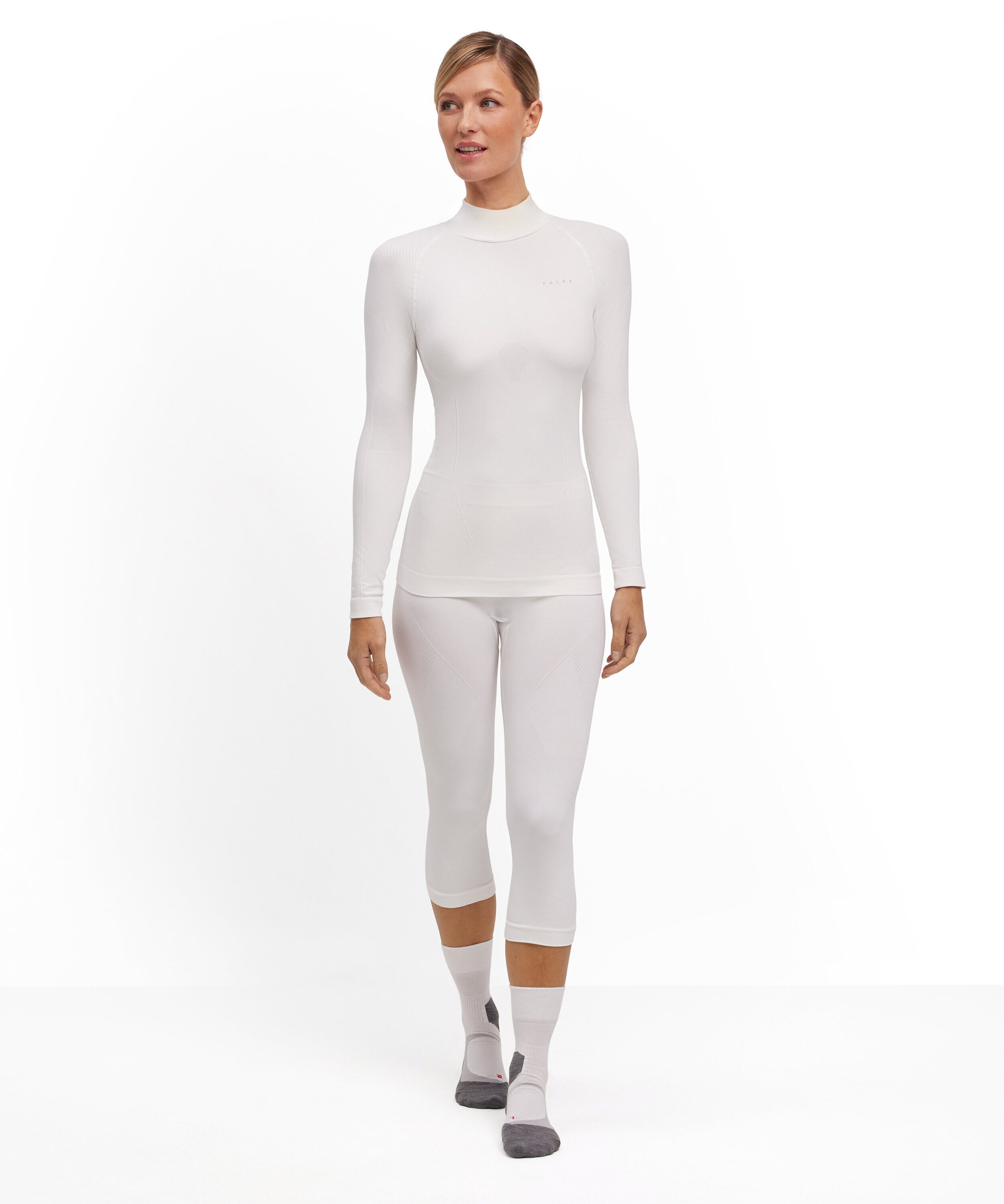 FALKE Funktionsshirt FALKE Underwear - Langarmshirt Warm (1-tlg., 1) thermoregulierend für warme bis kalte Temperaturen