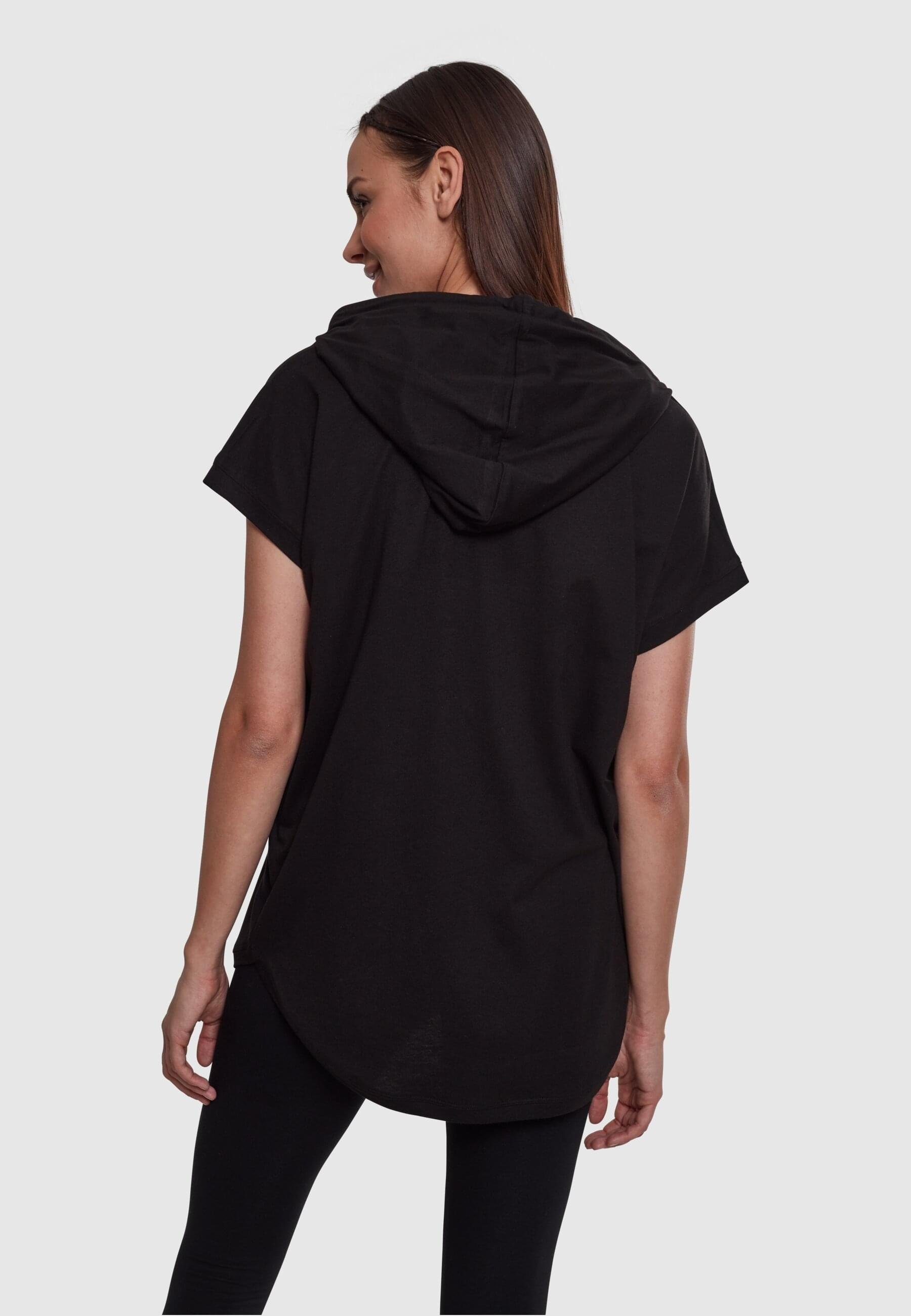 URBAN CLASSICS Kapuzenpullover Urban Classics Damen Ladies Sleeveless Jersey Hoody (1-tlg)