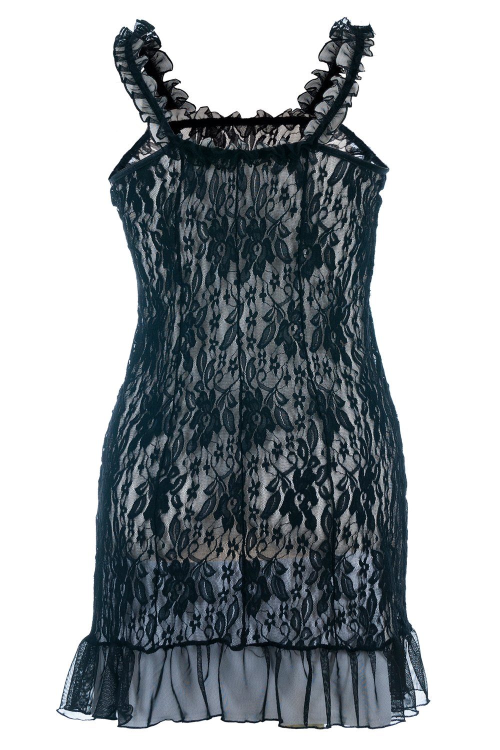 Andalea Negligé Negligee in schwarz - 38/40