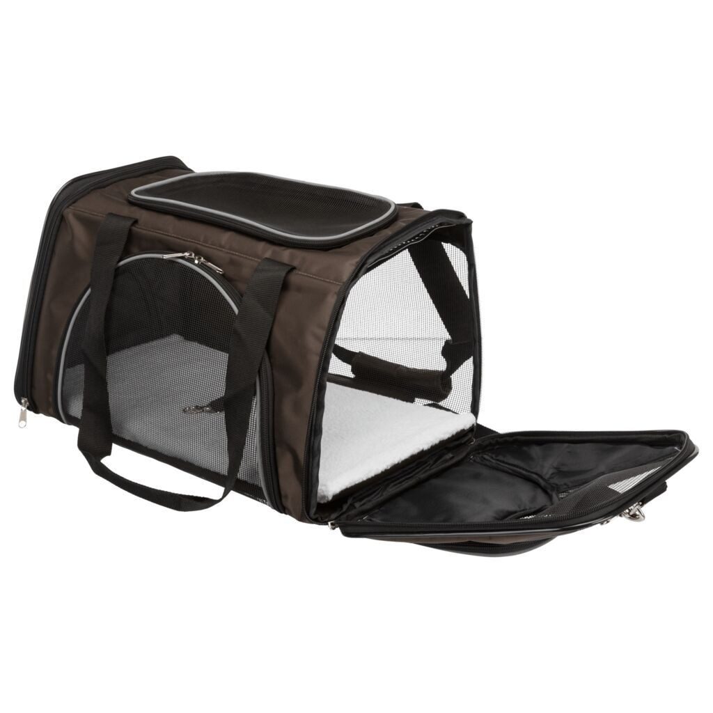 TRIXIE Tiertransporttasche Tasche Joe - braun - 28 × 28 × 47 cm