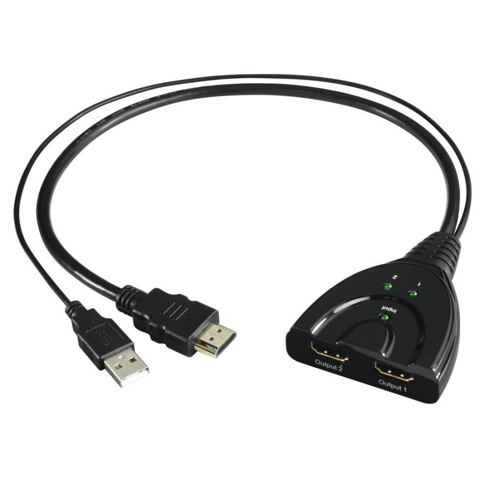 HDMI-Splitter HDMI-Verteiler, 2-fach (00121776)