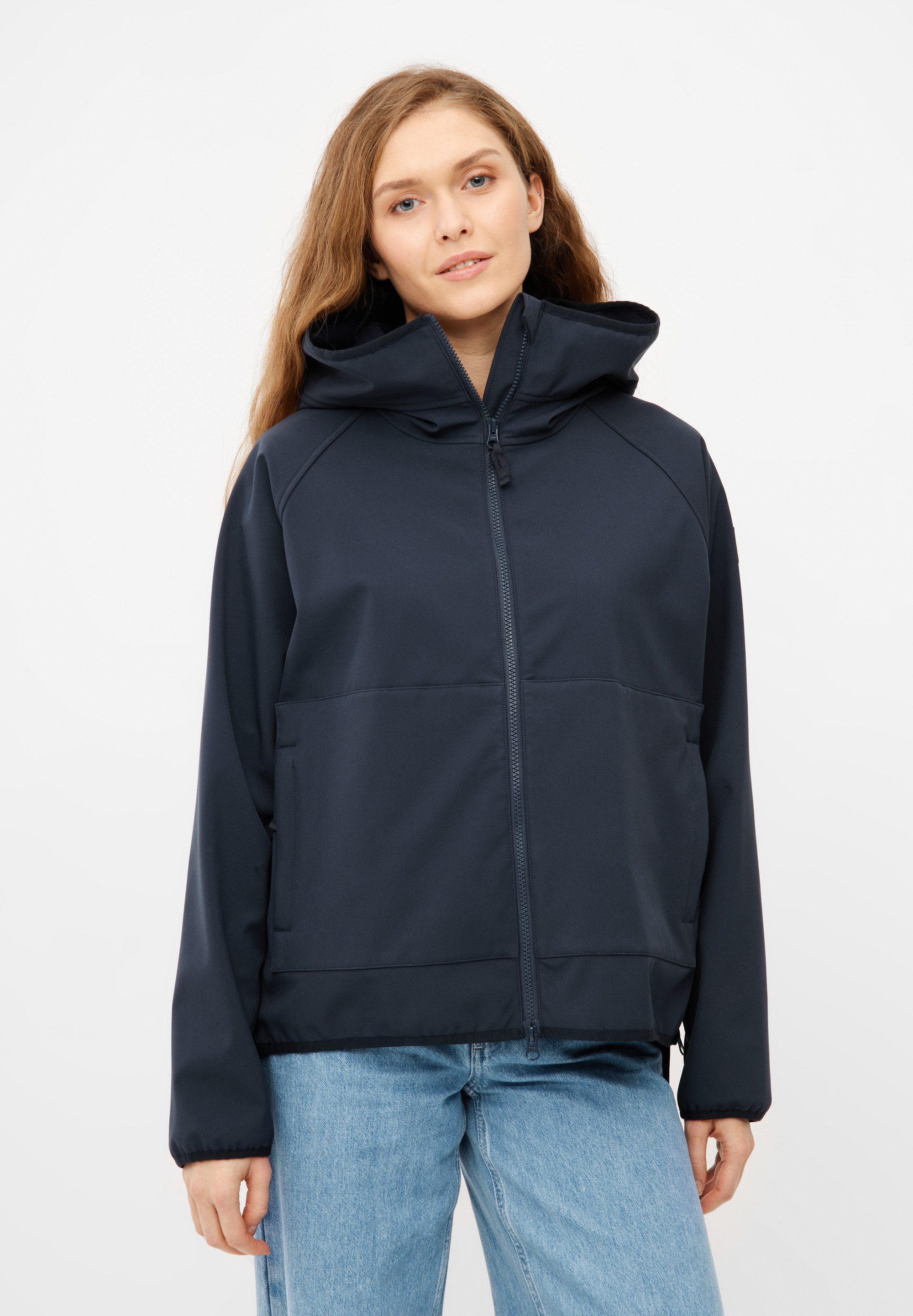 Derbe Softshelljacke "Peutby" mit Kapuze wasserabweisend, winddicht, Kapuze günstig online kaufen