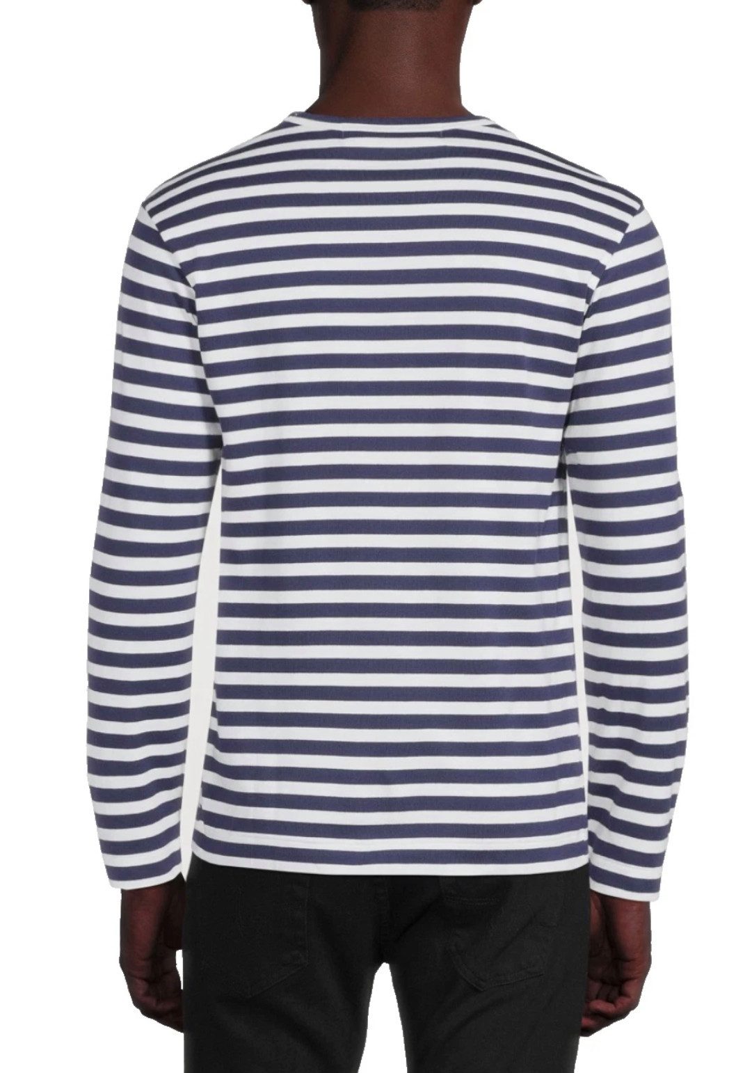 COMME des GARÇONS Longsleeve Play Red Heart Tee T-shirt Rotes Herzlogo mit Augen von Filip Pagowski