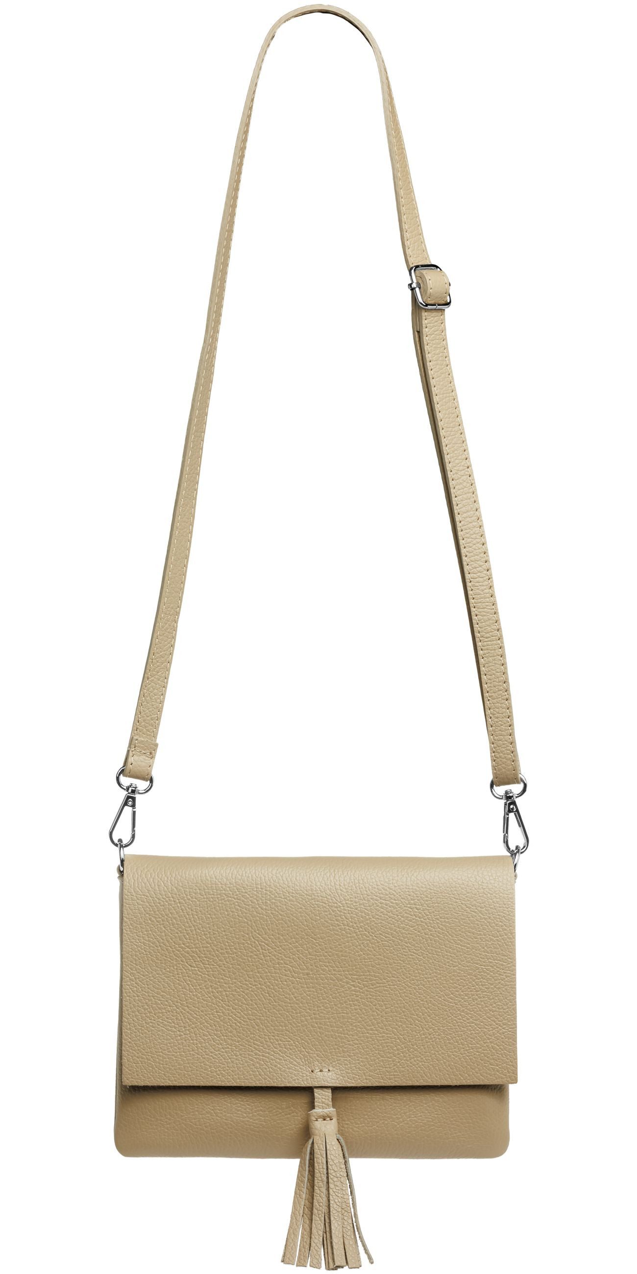 Caspar Clutch Abendtasche Damen Leder Handtasche günstig online kaufen