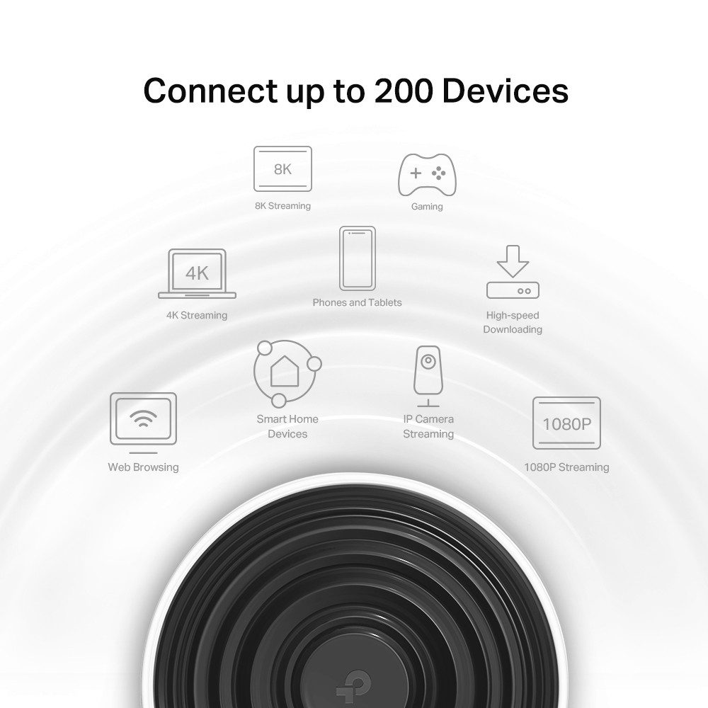 tp-link Deco XE75 AX5400 Wifi 6E Home Mesh WLAN-Router, (2er Pack)