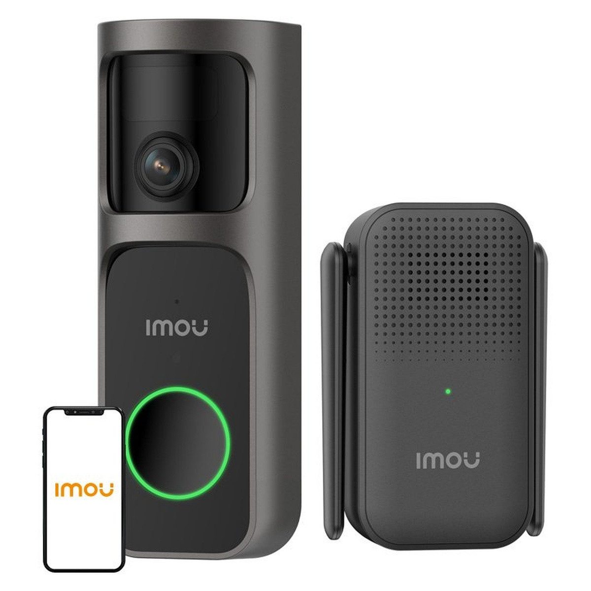 Imou IMOU 3er-Pack kabellose Video-Türklingel Smart-Home-Zubehör
