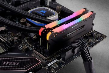 Corsair VENGEANCE® RGB PRO 16 GB (2 x 8 GB) DDR4 DRAM 3.600 MHz C18 PC-Arbeitsspeicher