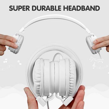 ONTA Faltbarer Leichte für Kinder On Ear Audio Kinder-Kopfhörer (Klare Höhen und starker Bass für ein immersives Klangerlebnis., mit erstklassiger Klangqualität und individuellem Komfort)