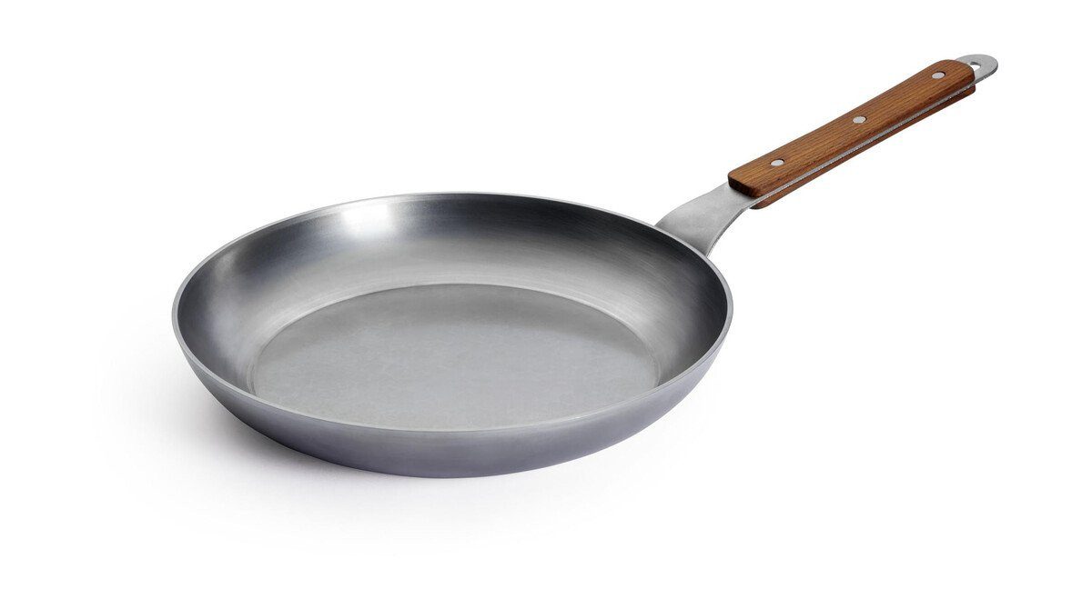 WOLL Bratpfanne Bratpfanne flach 28 cm Carbon Steel