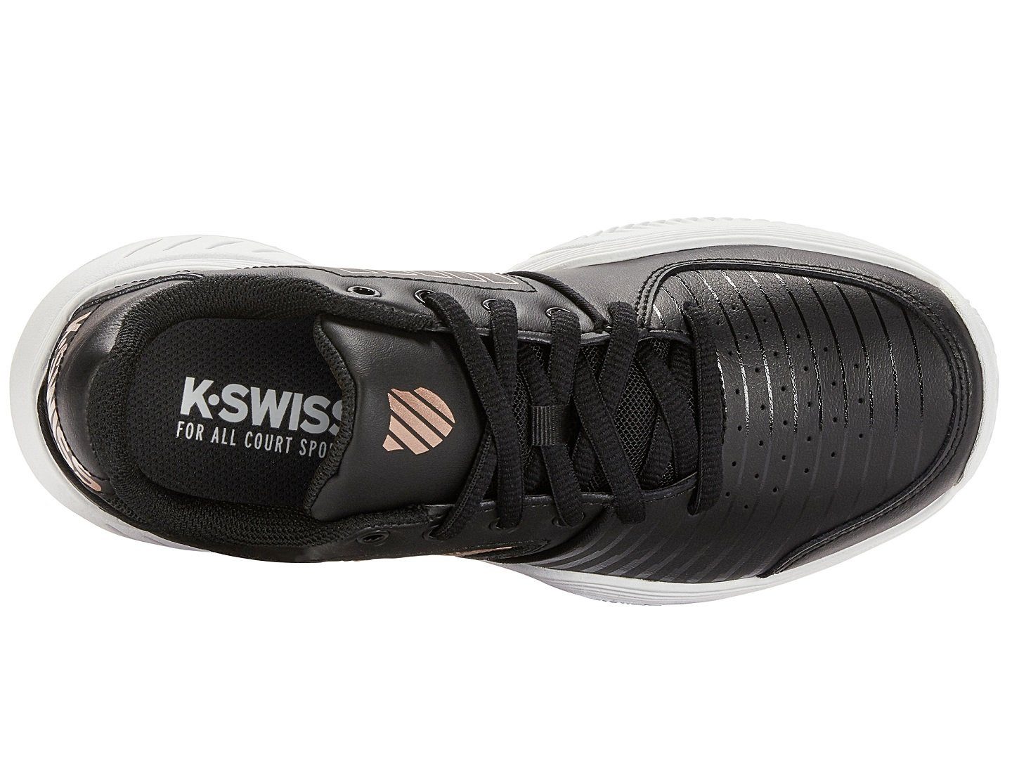 K-Swiss Performance Court Express Clay/Sandplatz schwarz/weiss Damen Tennisschuh