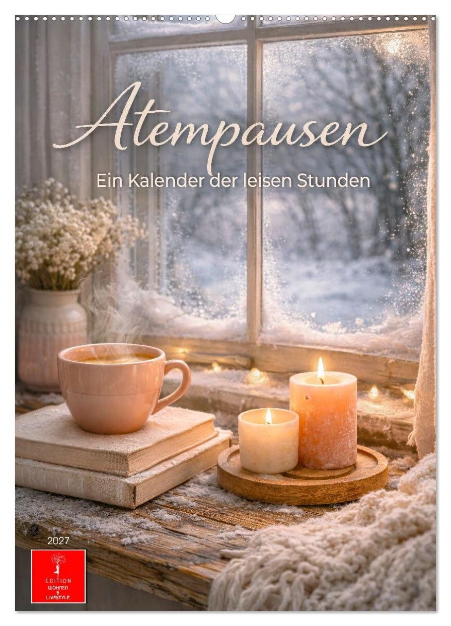 CALVENDO Wandkalender Atempausen - Ein Kalender der leisen Stunden (Wandkalender 2027 DIN A2