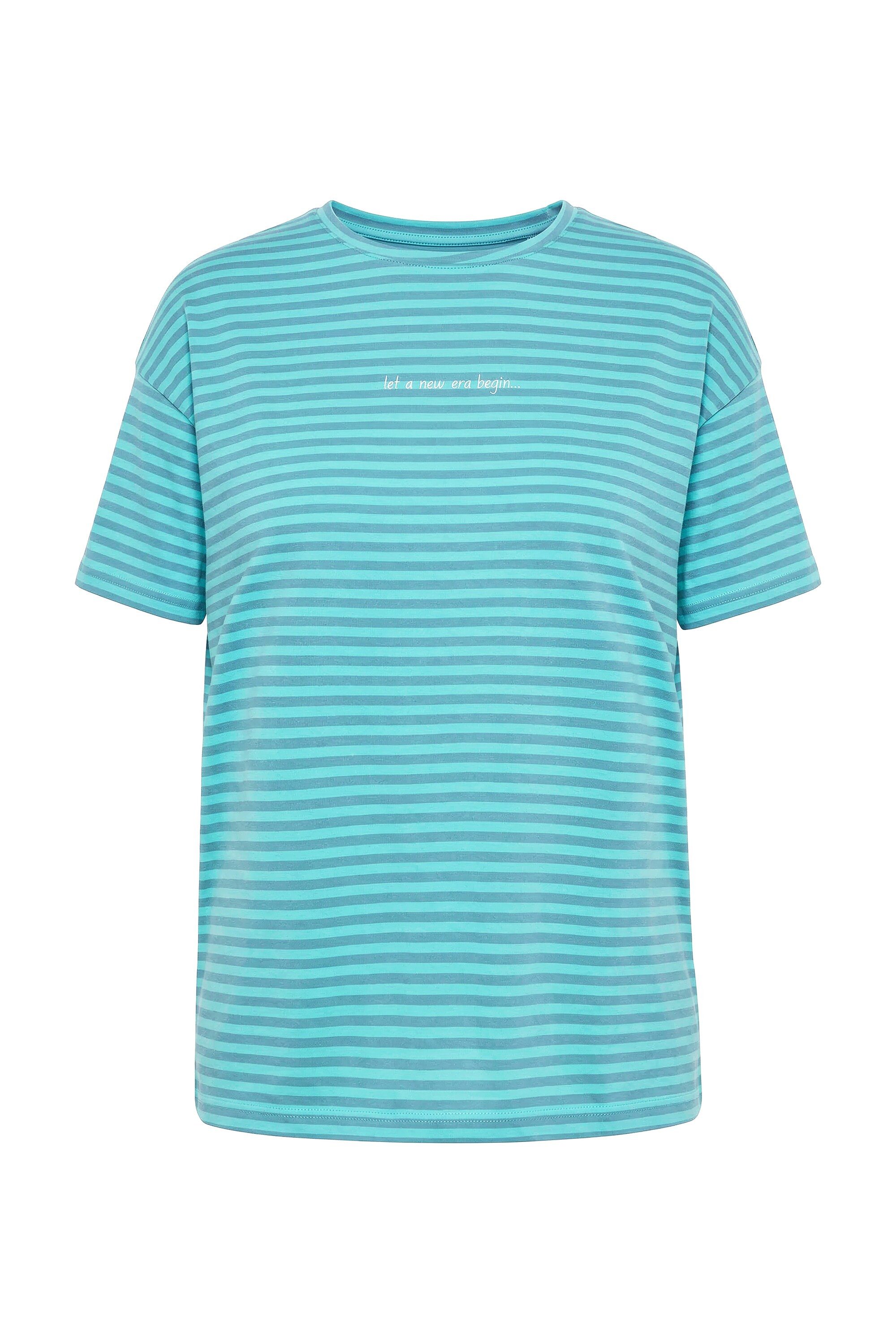 T-Shirt T-Shirt oversized Ringel Statement