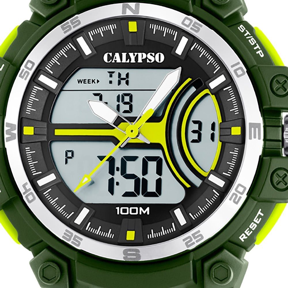 Herren Uhren CALYPSO WATCHES Digitaluhr UK5779/4 Calypso Herren Jugend Uhr Analog-Digital, Herren, Jugend Armbanduhr rund, Kunst