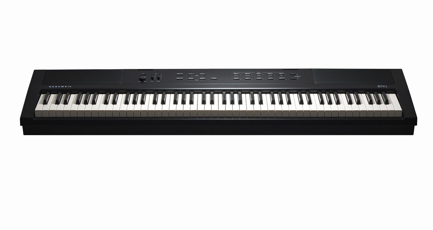 Kurzweil Stage-Piano Kurzweil Stage Piano KAE1-LB 88 Tasten (88 Tasten, schwarz)