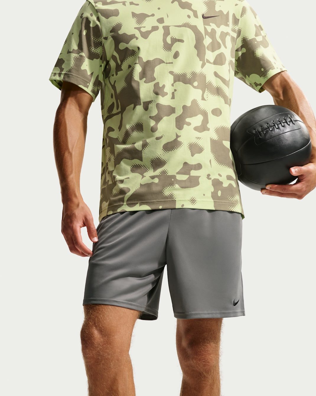 Nike Laufshorts M NK DF FLEX 7IN SHORT K SMOKE GREY/BLACK